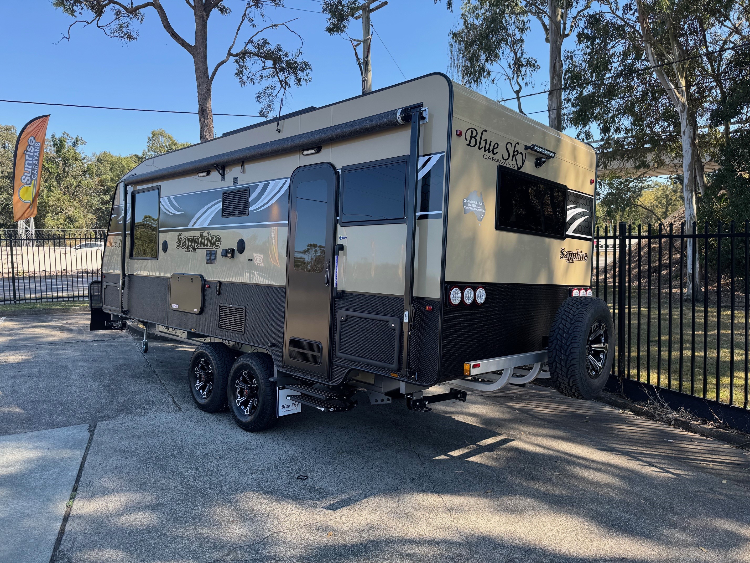 Blue Sky Sapphire 21ft Offroad Rear Club Lounge Centre Ensuite