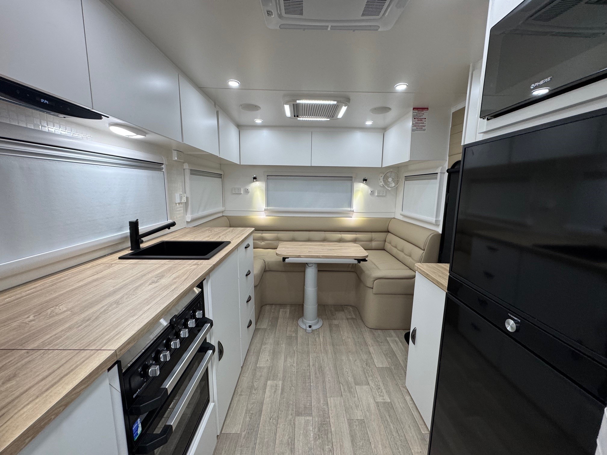 Blue Sky Sapphire 21ft Offroad Rear Club Lounge Centre Ensuite