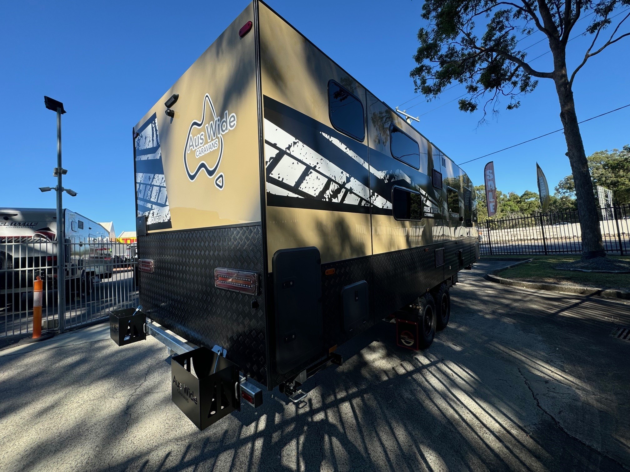 2024 Auswide 24ft Quad Bunk Offroad Caravan