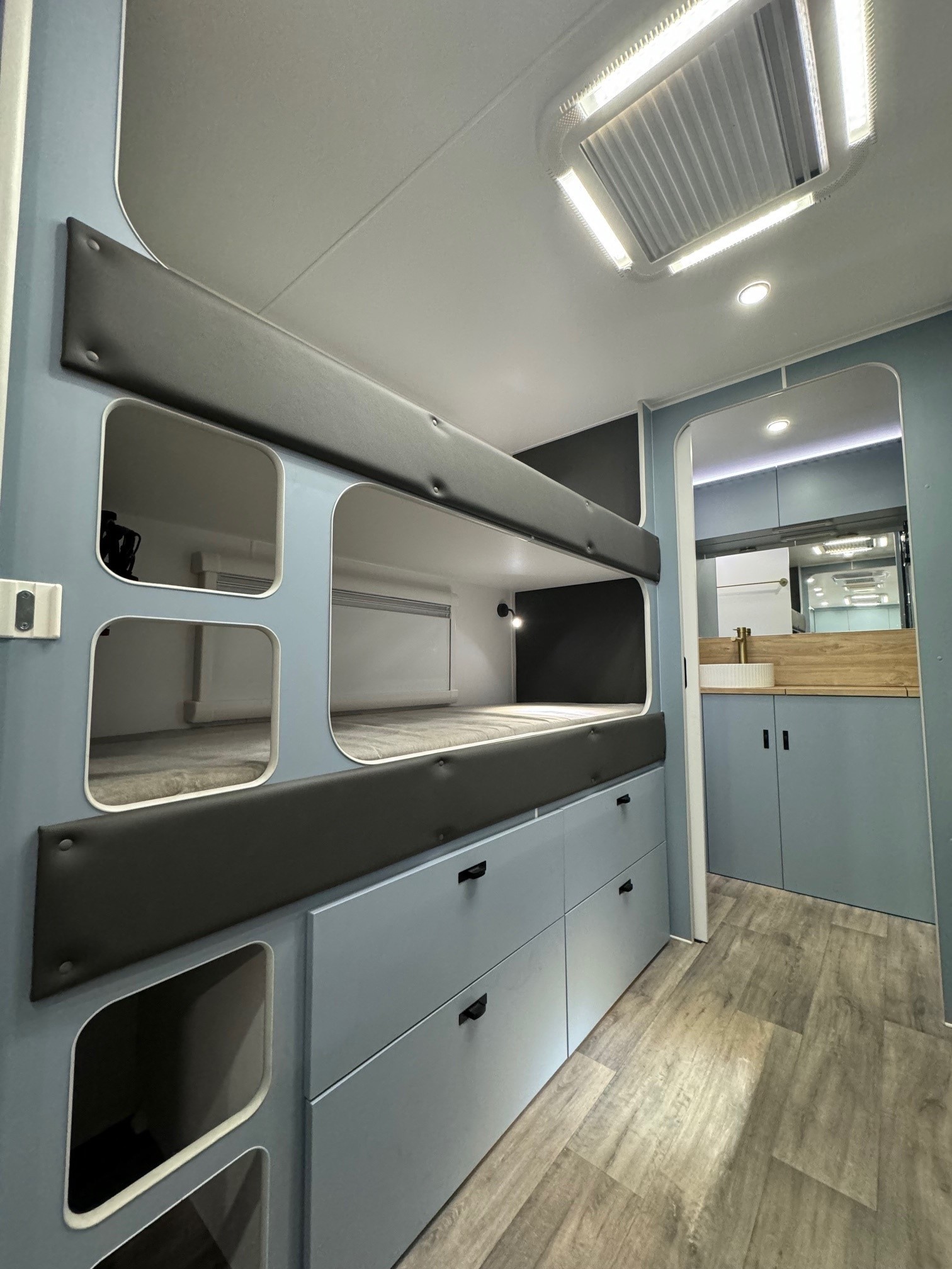 2024 Auswide 24ft Quad Bunk Offroad Caravan