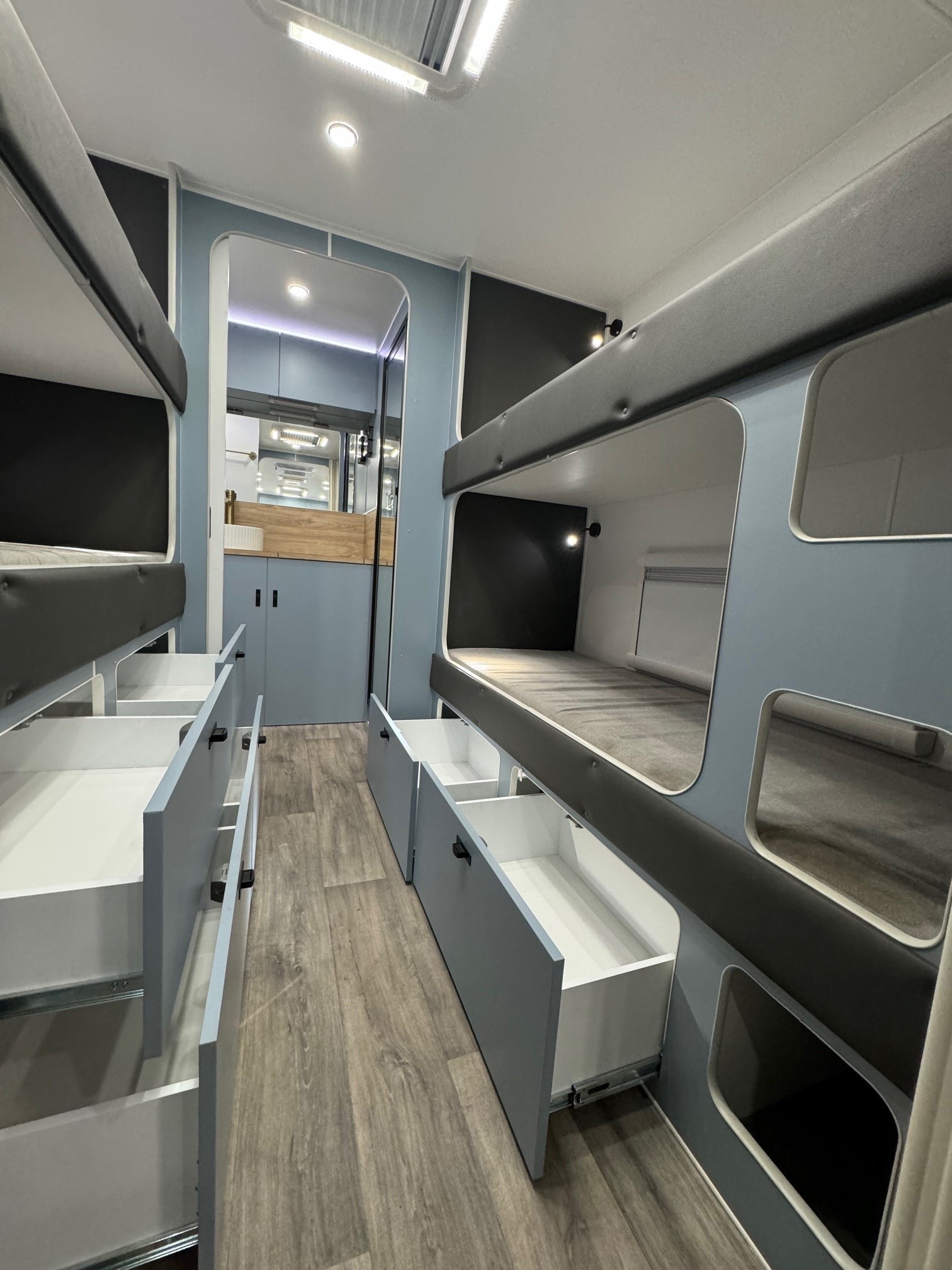 2024 Auswide 24ft Quad Bunk Offroad Caravan
