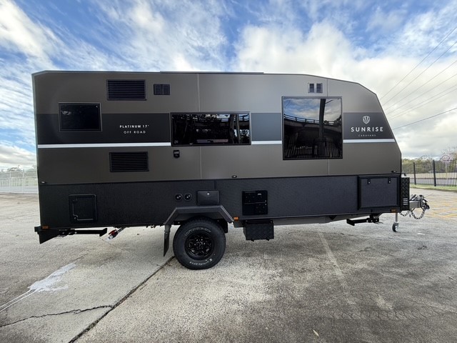 2026 Sunrise Platinum 17ft Offroad Couples Caravan