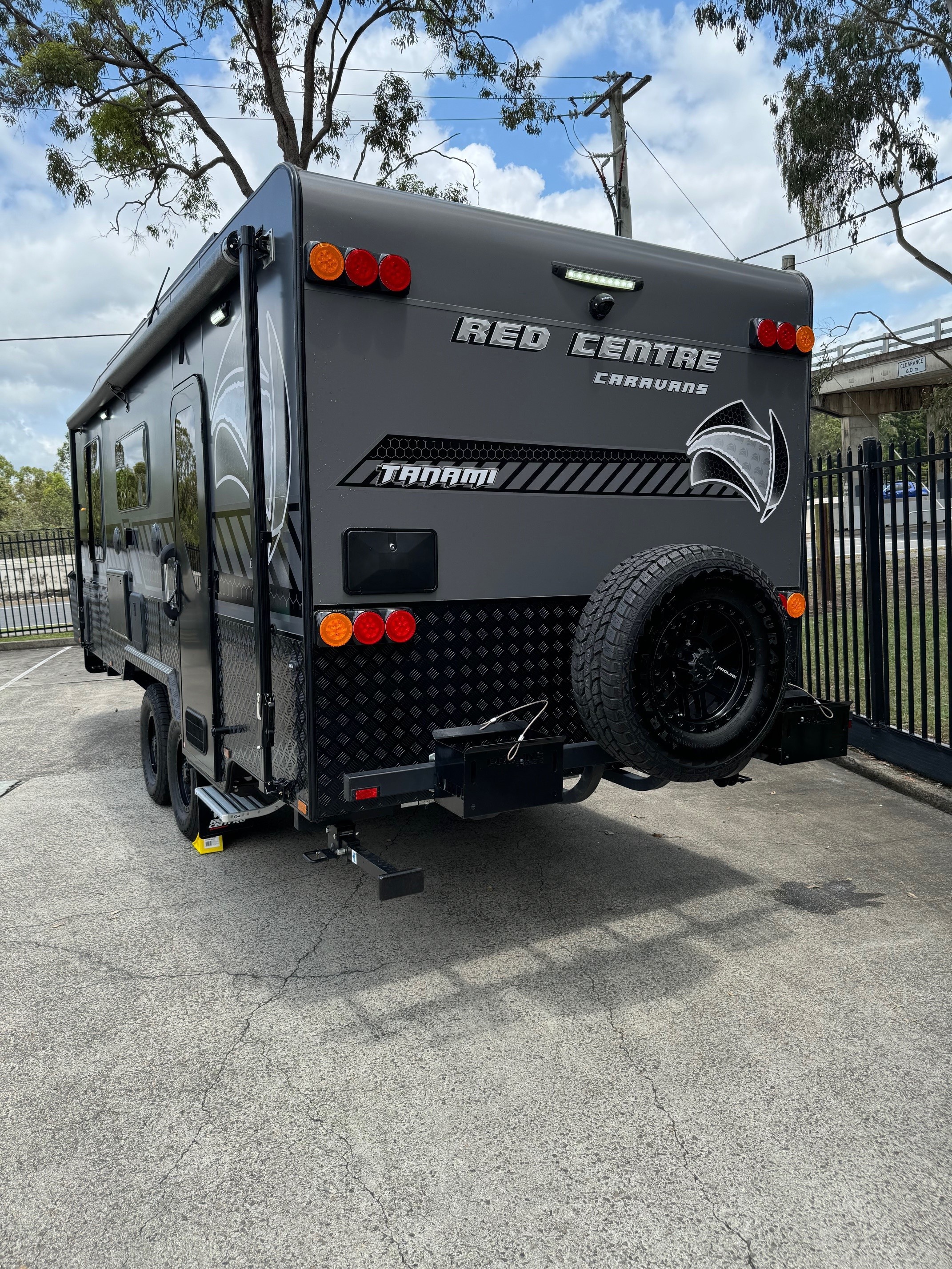 Red Centre Tanami 20ft8 Rear Door Offroad Caravan