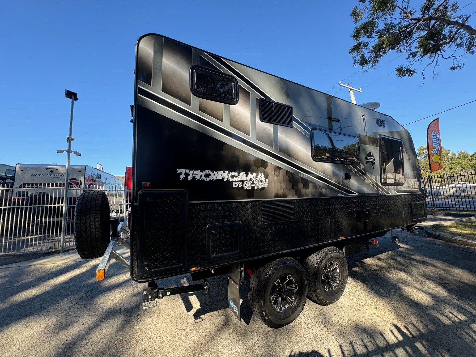 Sunrise Tropicana 18ft9 Tandem Axle Caravan