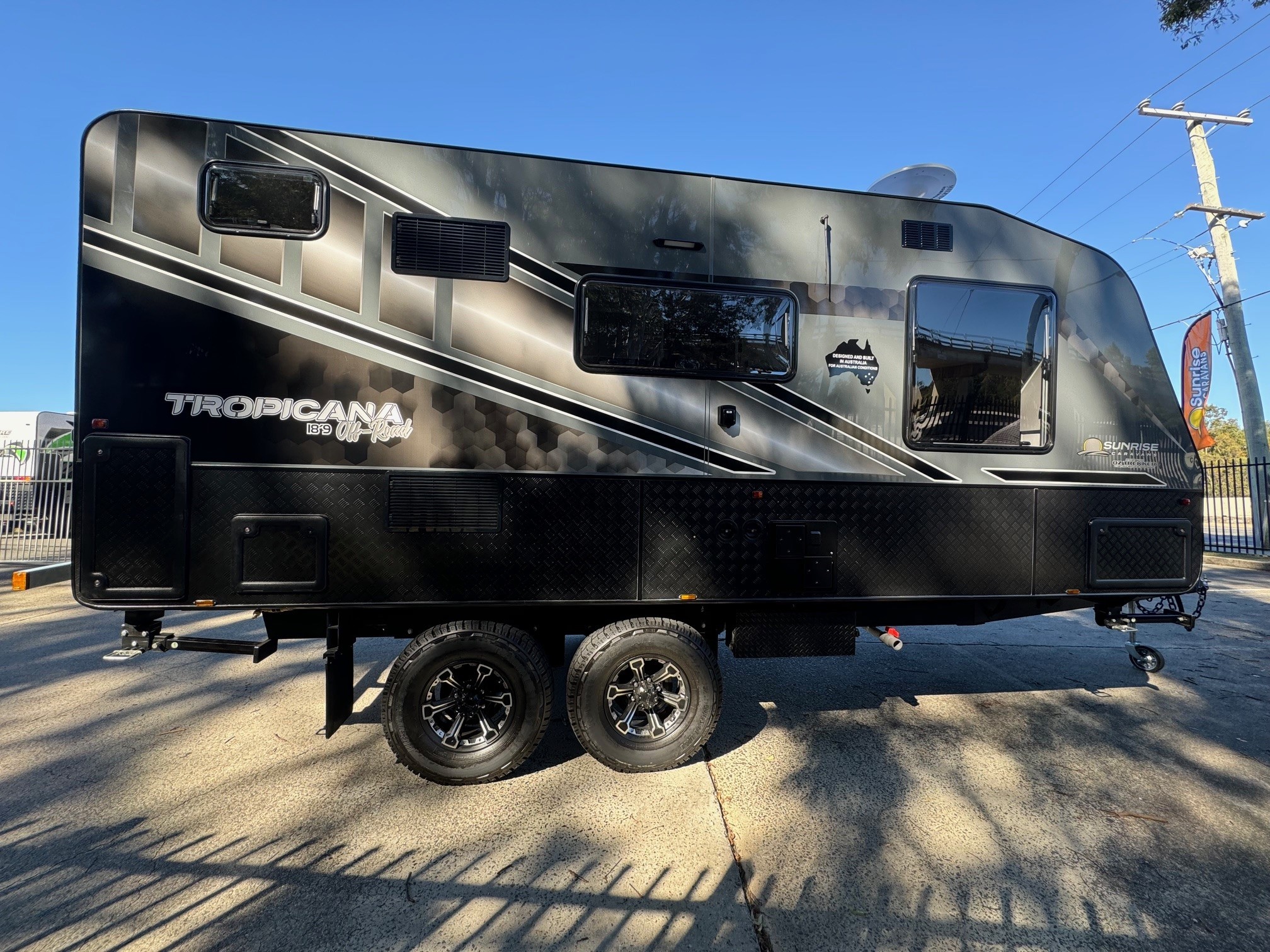 Sunrise Tropicana 18ft9 Tandem Axle Caravan