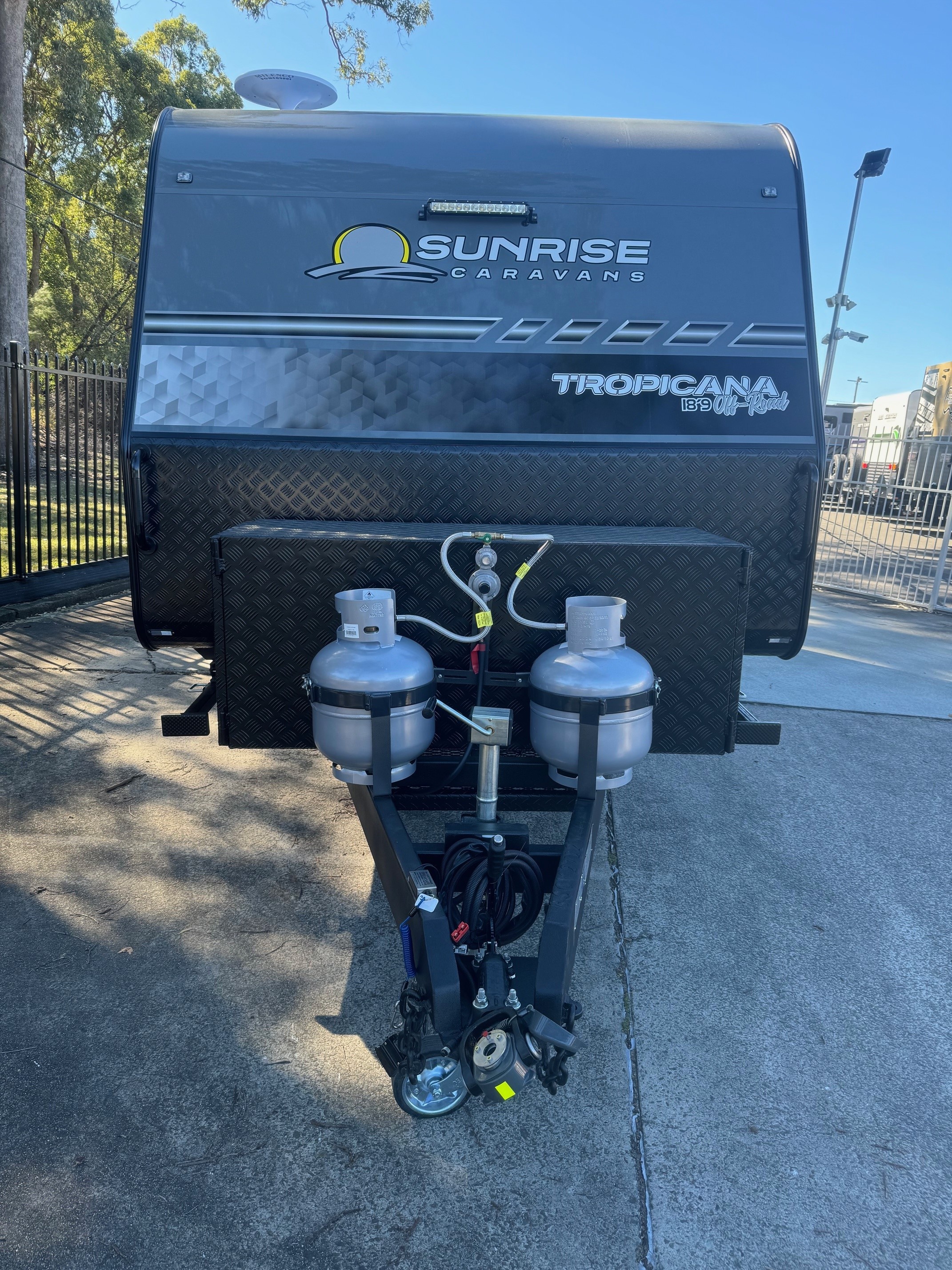 Sunrise Tropicana 18ft9 Tandem Axle Caravan