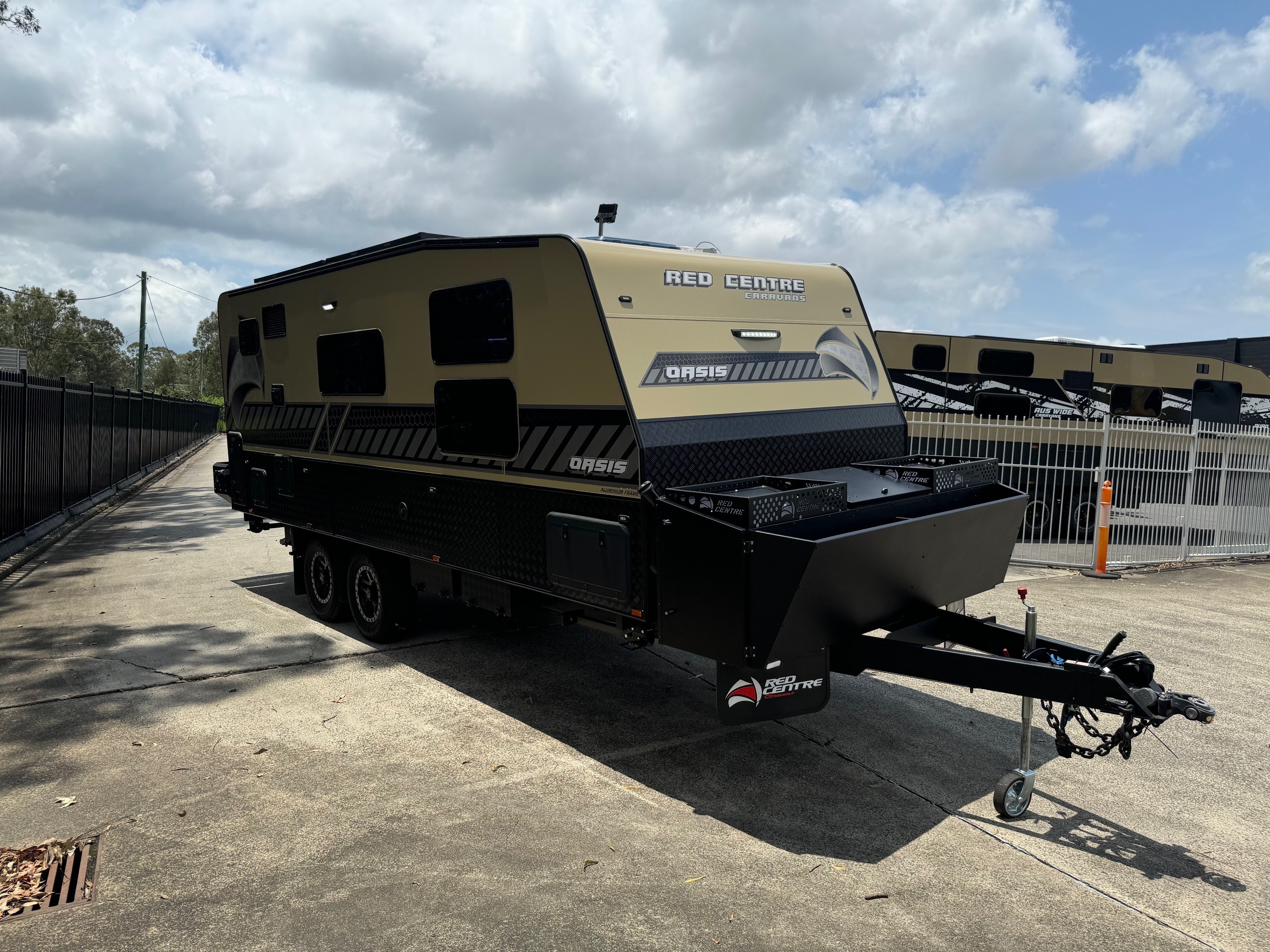 Red Centre Oasis 20ft Offroad Gasless Caravan