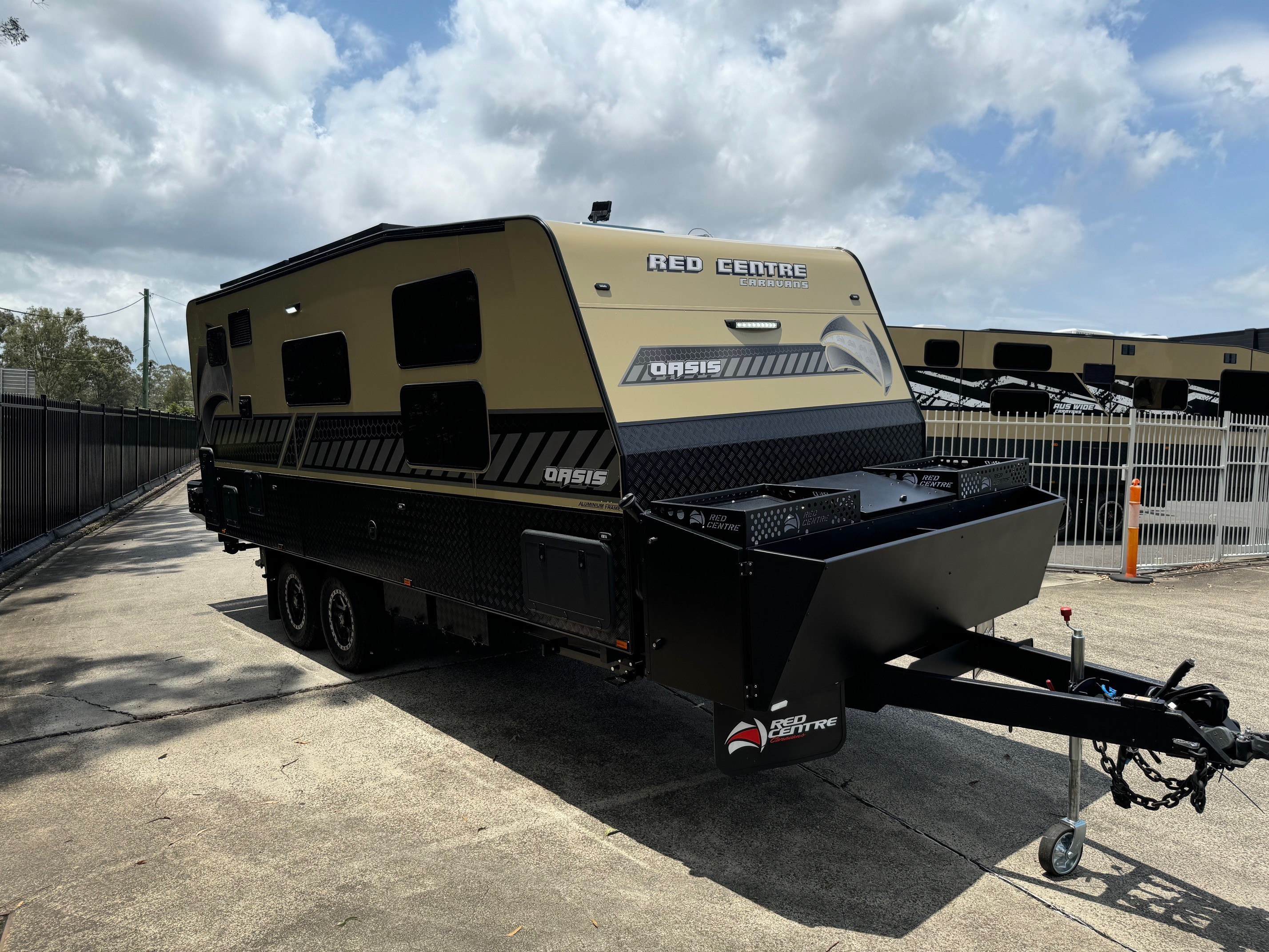 Red Centre Oasis 20ft Offroad Gasless Caravan