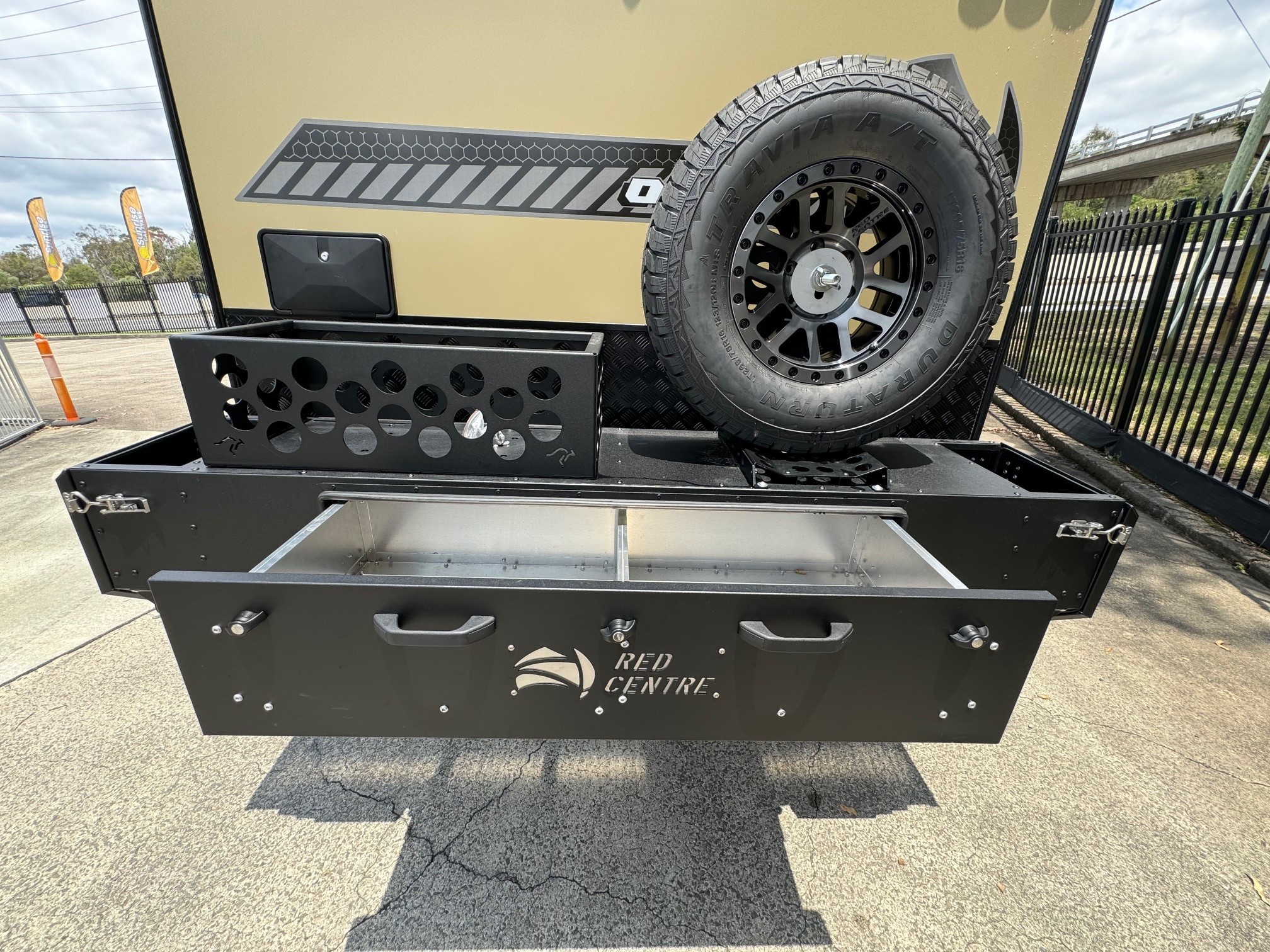 Red Centre Oasis 20ft Offroad Gasless Caravan