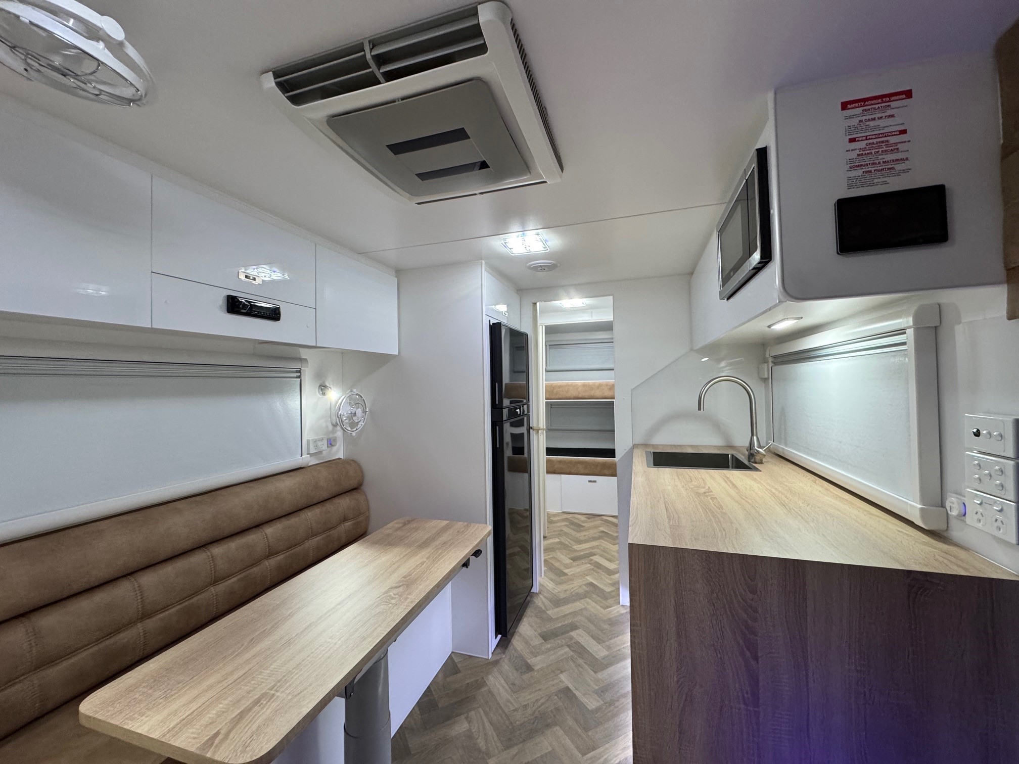 21ft New Sunset Explorer Ultimate Offroad & Offgrid Caravan With Rear Double Bunks