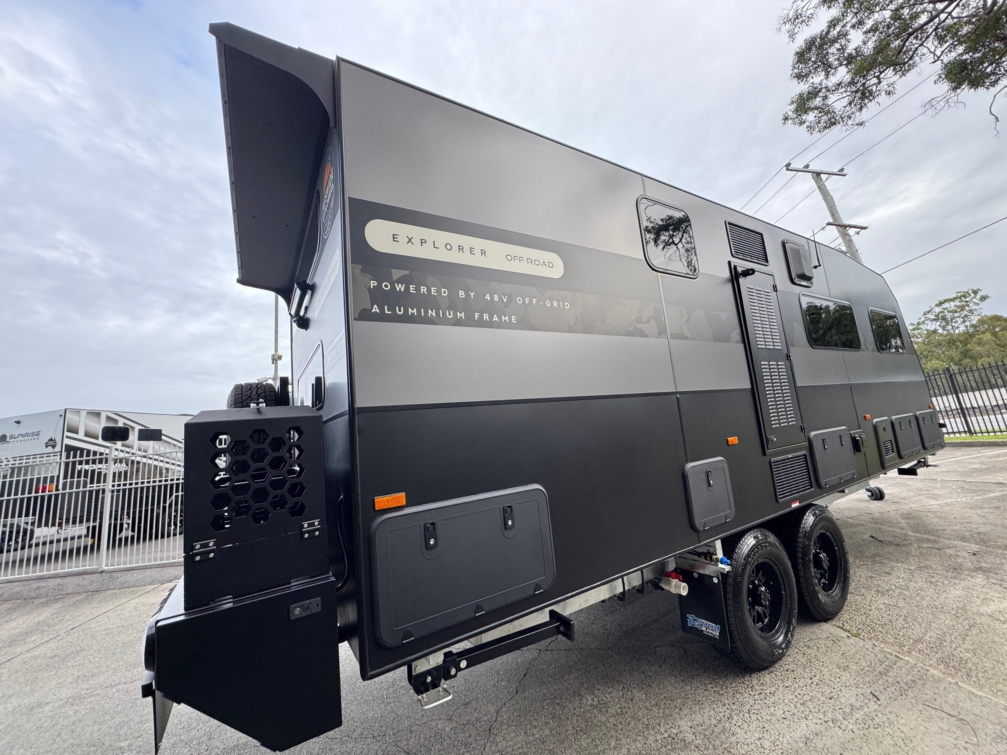 21ft New Sunset Explorer Ultimate Offroad & Offgrid Caravan With Rear Double Bunks