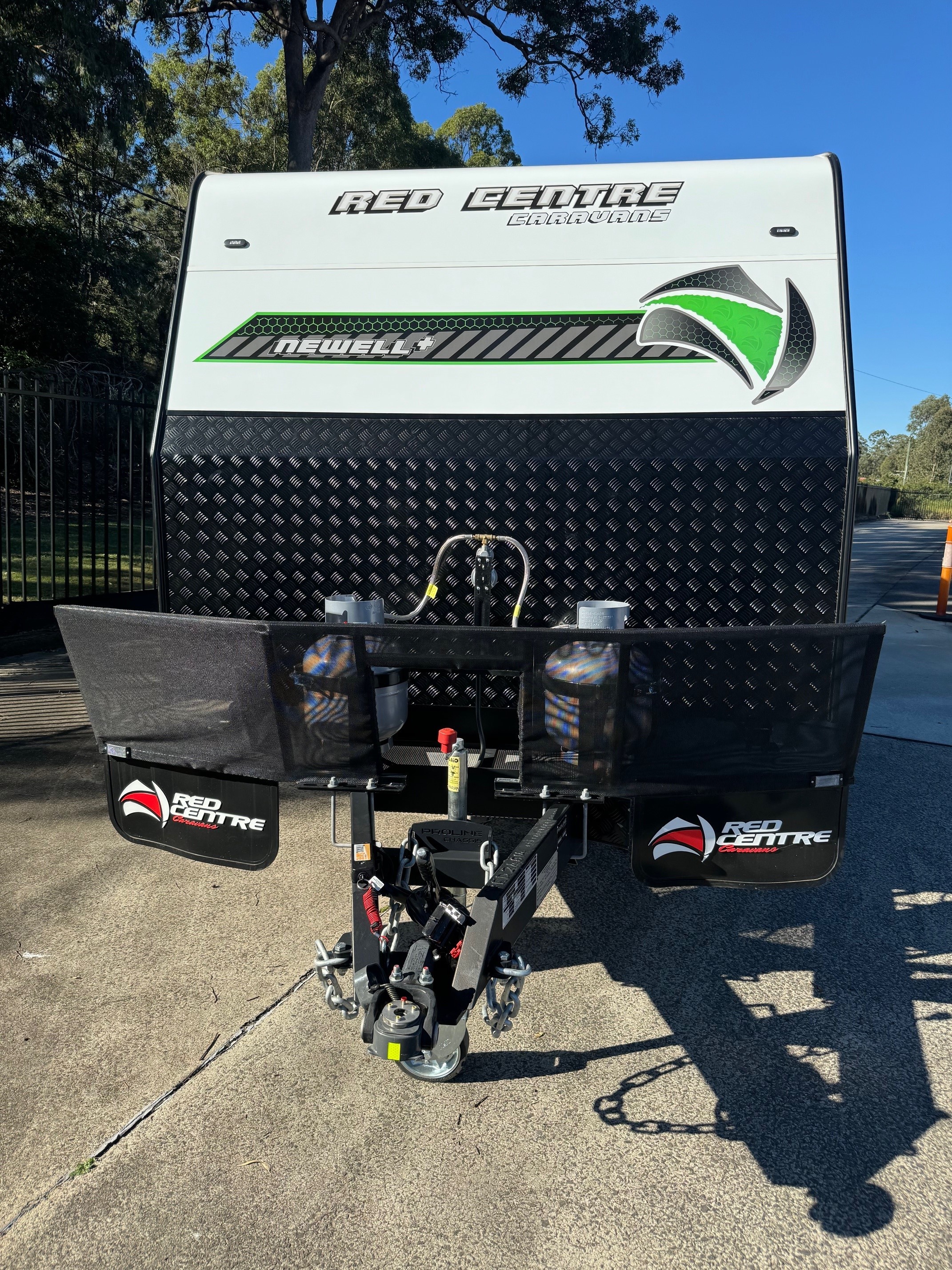 2024 Red Centre Newell + 21ft Centre Door Offroad Caravan