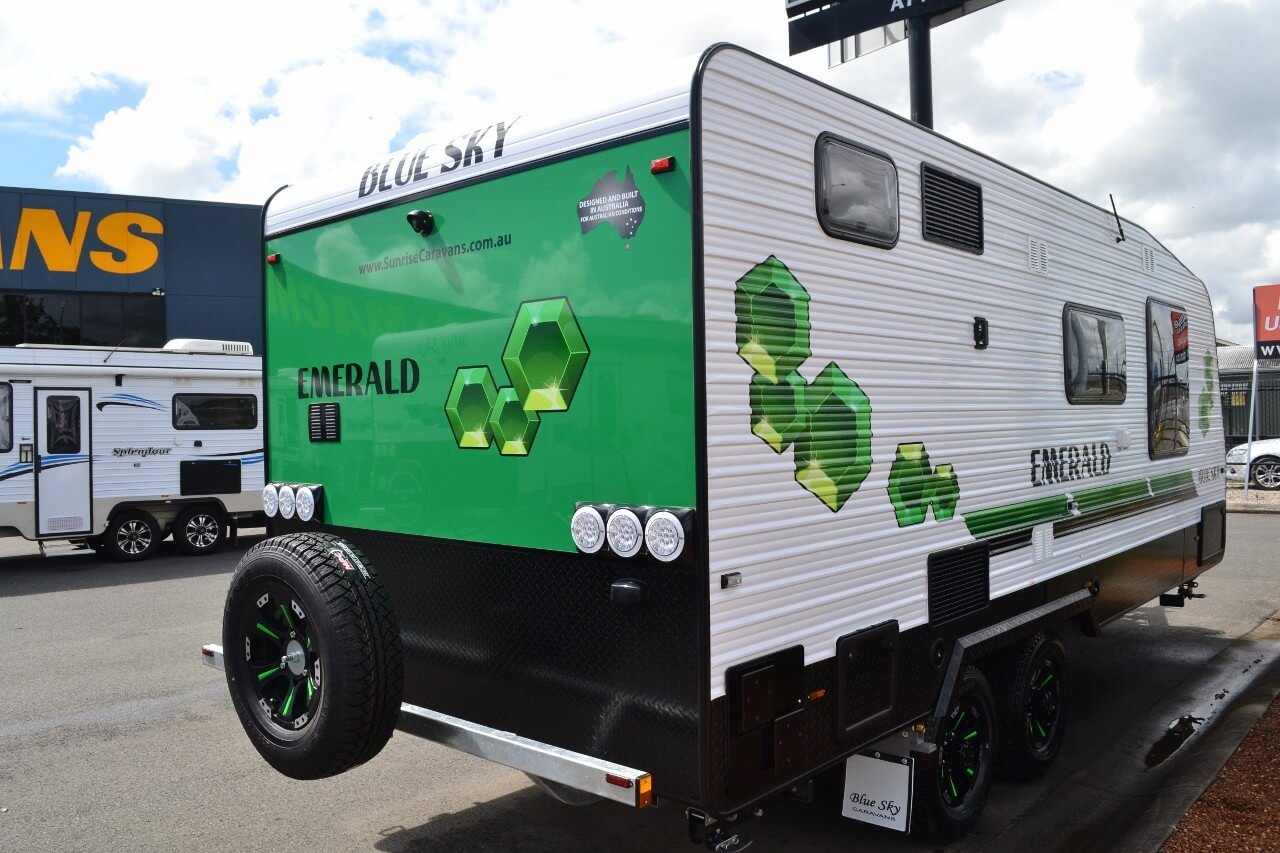 Blue Sky Emerald 19ft6 Centre Door