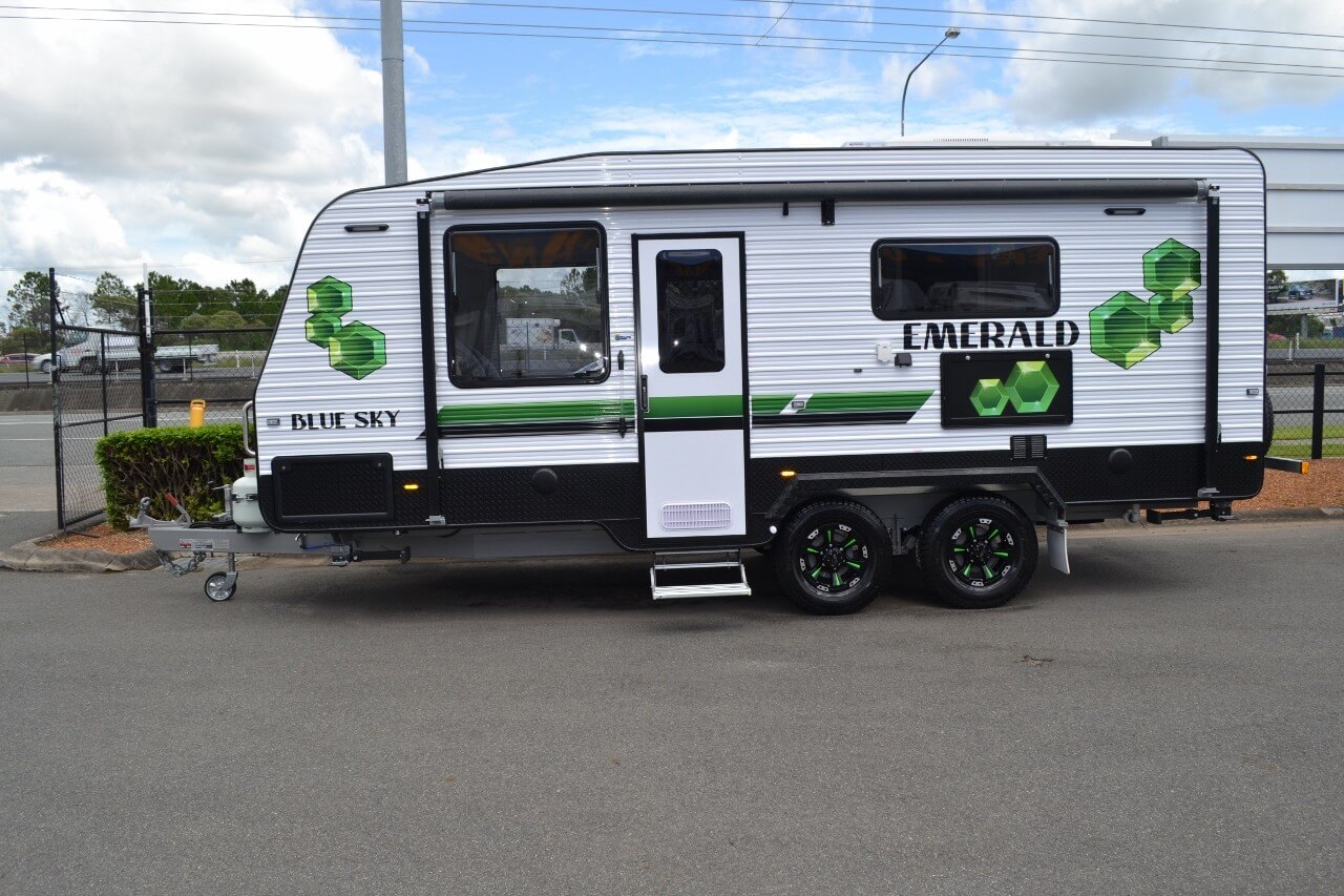 Blue Sky Emerald 19ft6 Centre Door