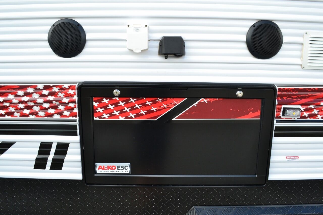 2024 Blue Sky Ruby II Rear Door