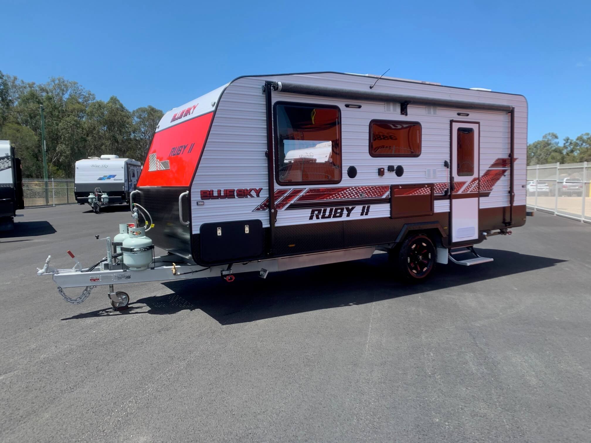 2024 Blue Sky Ruby II Rear Door