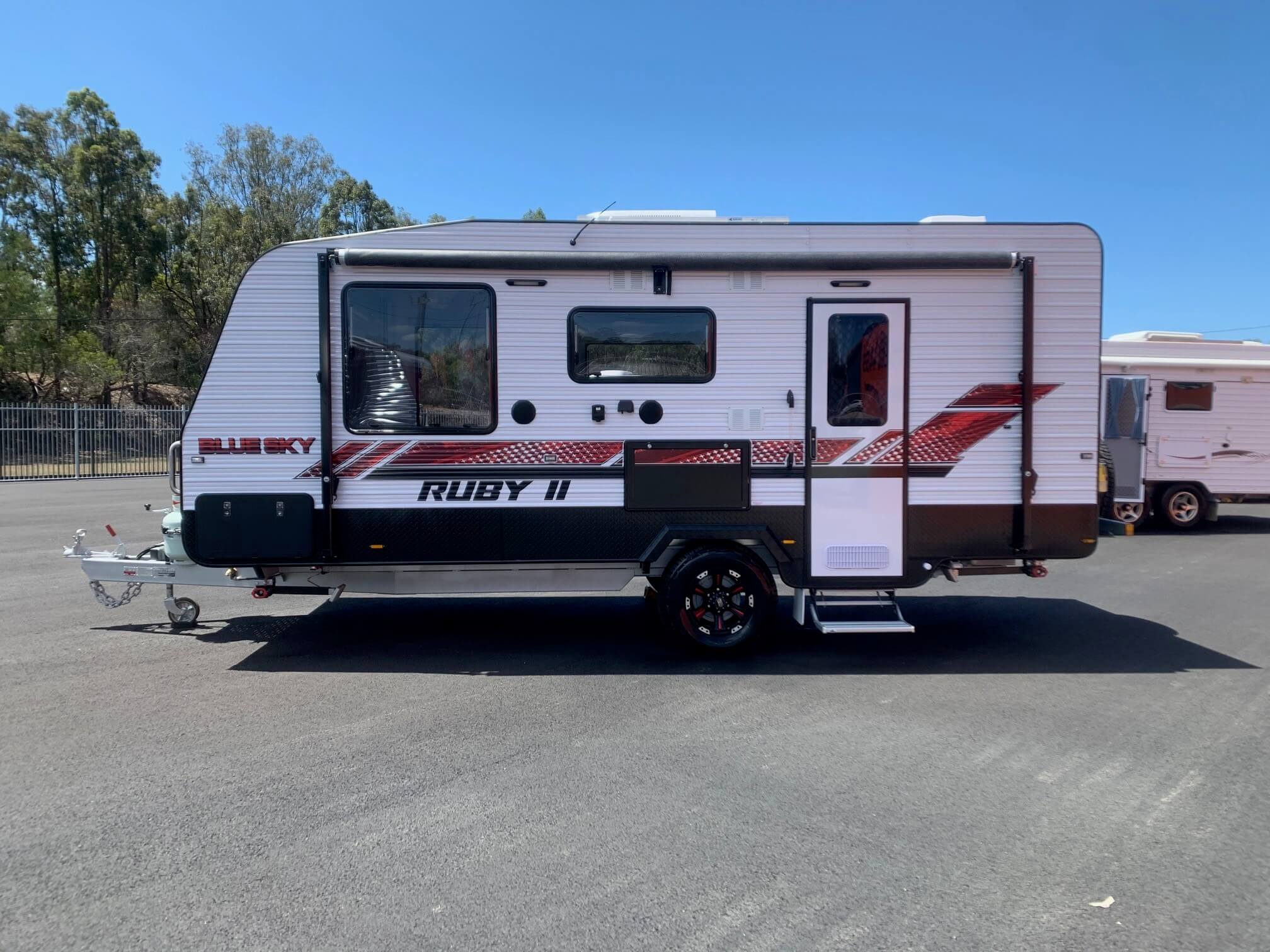 2024 Blue Sky Ruby II Rear Door