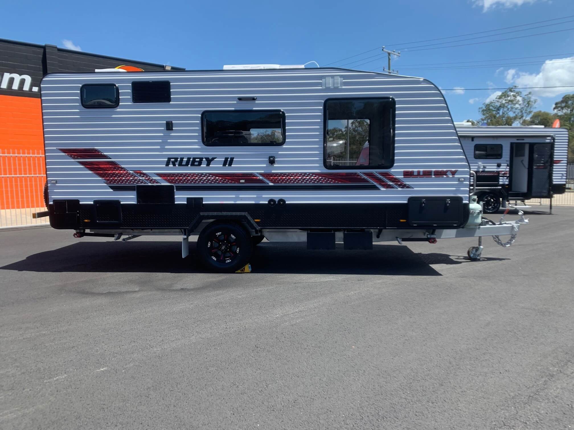 2024 Blue Sky Ruby II Rear Door