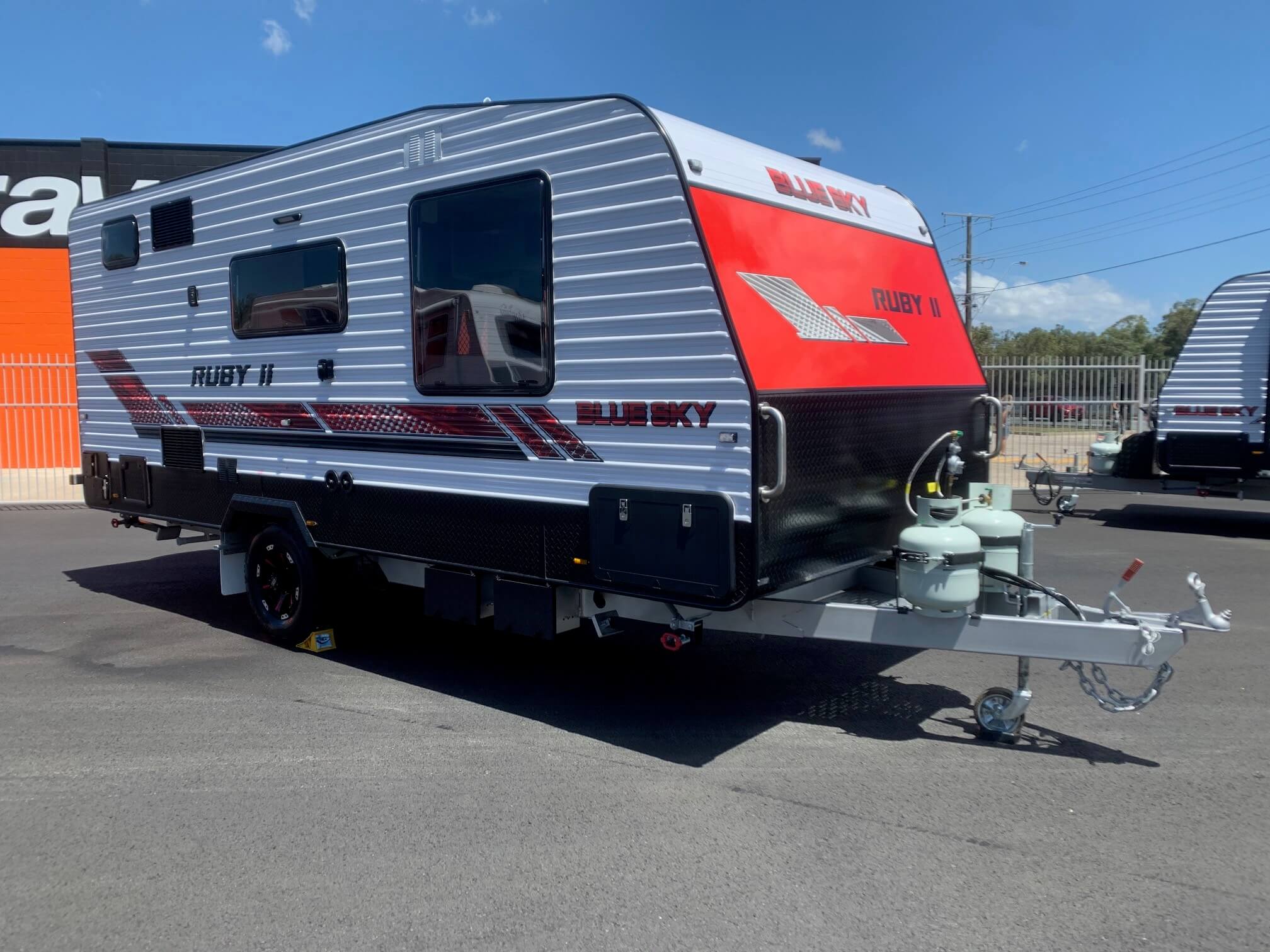 2024 Blue Sky Ruby II Rear Door