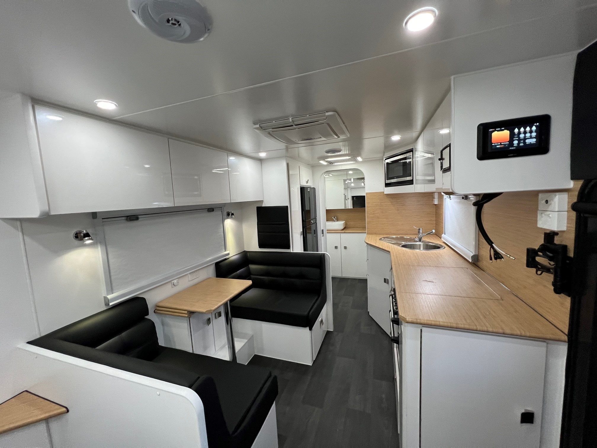 2023 Sunset Daytona 21ft6 Centre Door Angle Kitchen