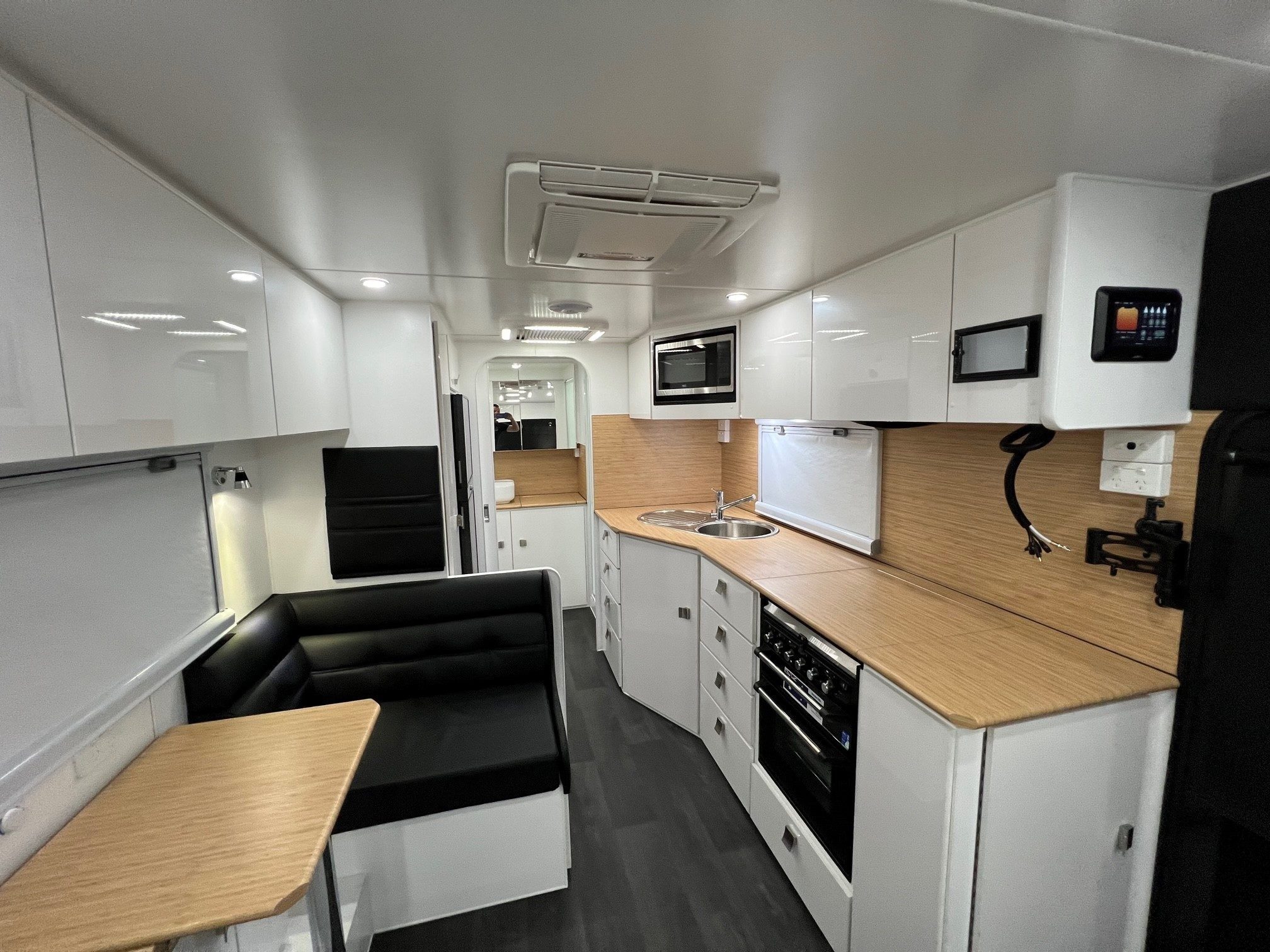 2023 Sunset Daytona 21ft6 Centre Door Angle Kitchen