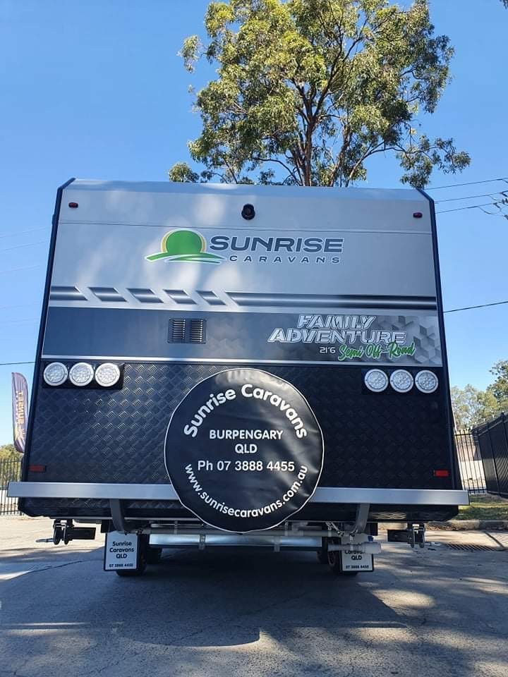 2025 21ft6 Aluminium Framed Sunrise Family Adventure Semi Off-Road
