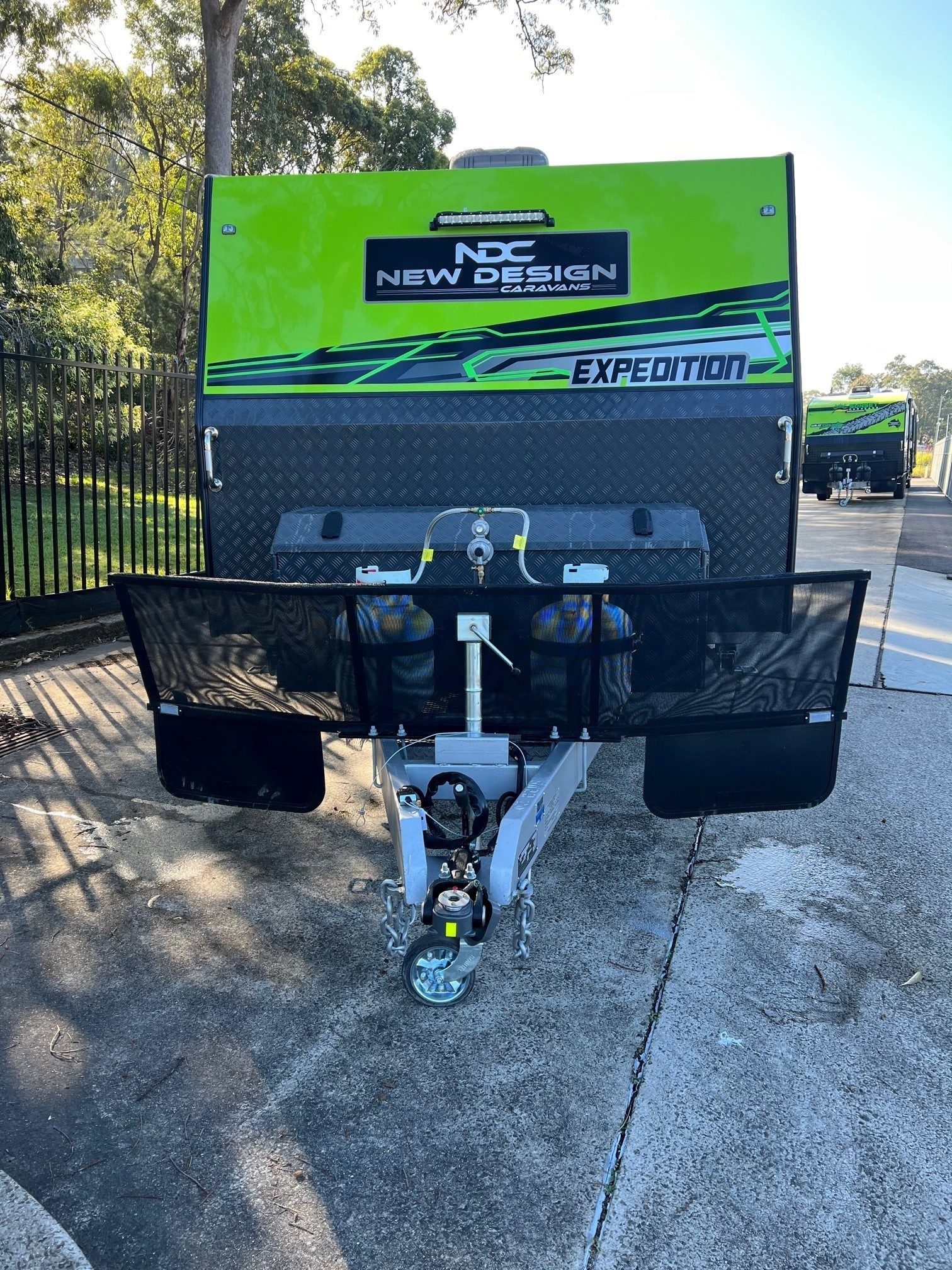 2023 New Design Caravan Expedition Rear Door 18ft9 Off-Road