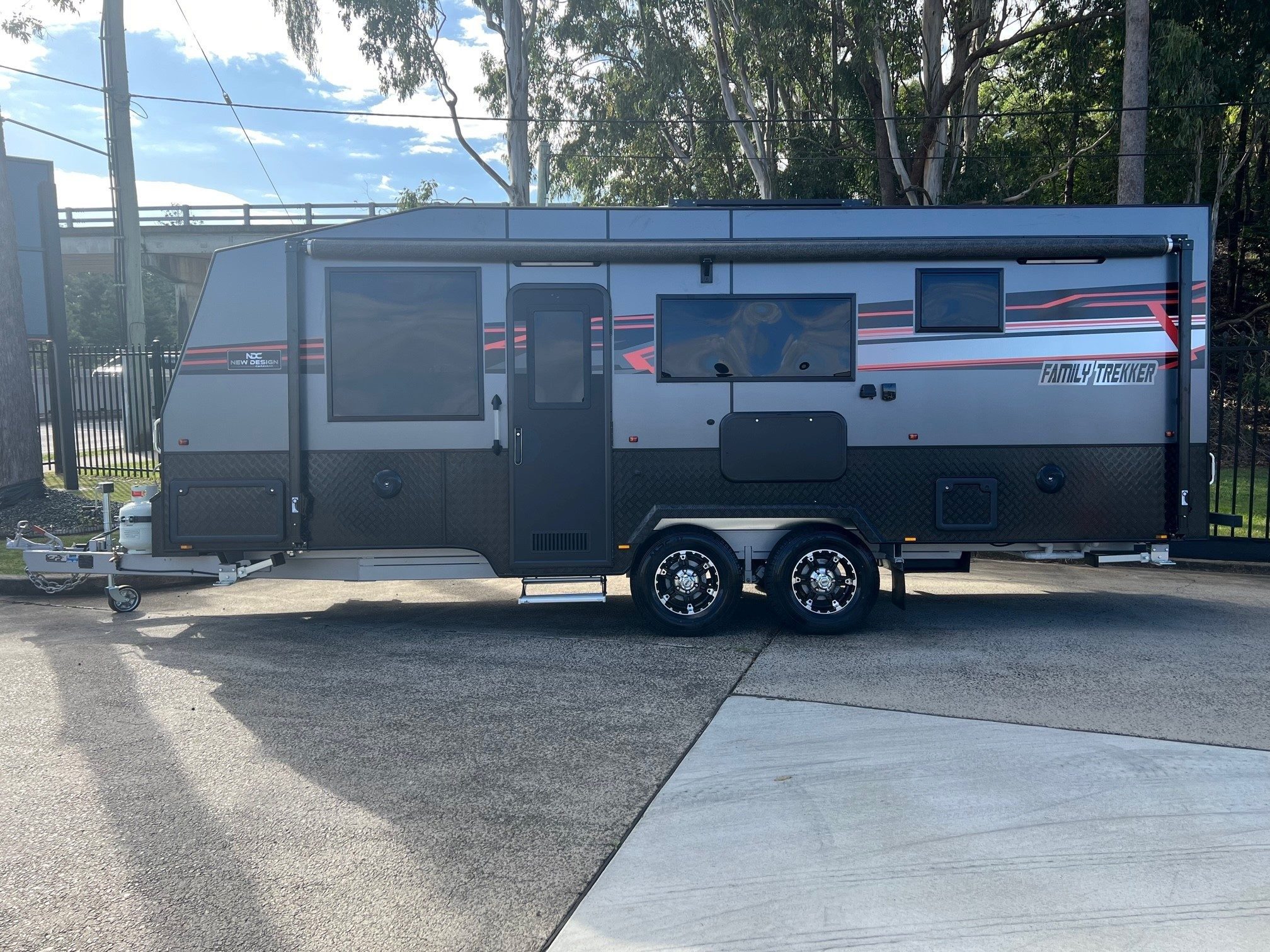 2023 New Design Caravan 21ft6 Double Bunk Family Trekker