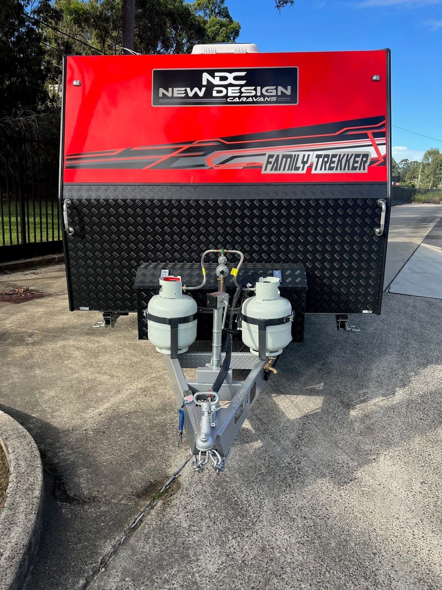 2023 New Design Caravan 21ft6 Double Bunk Family Trekker