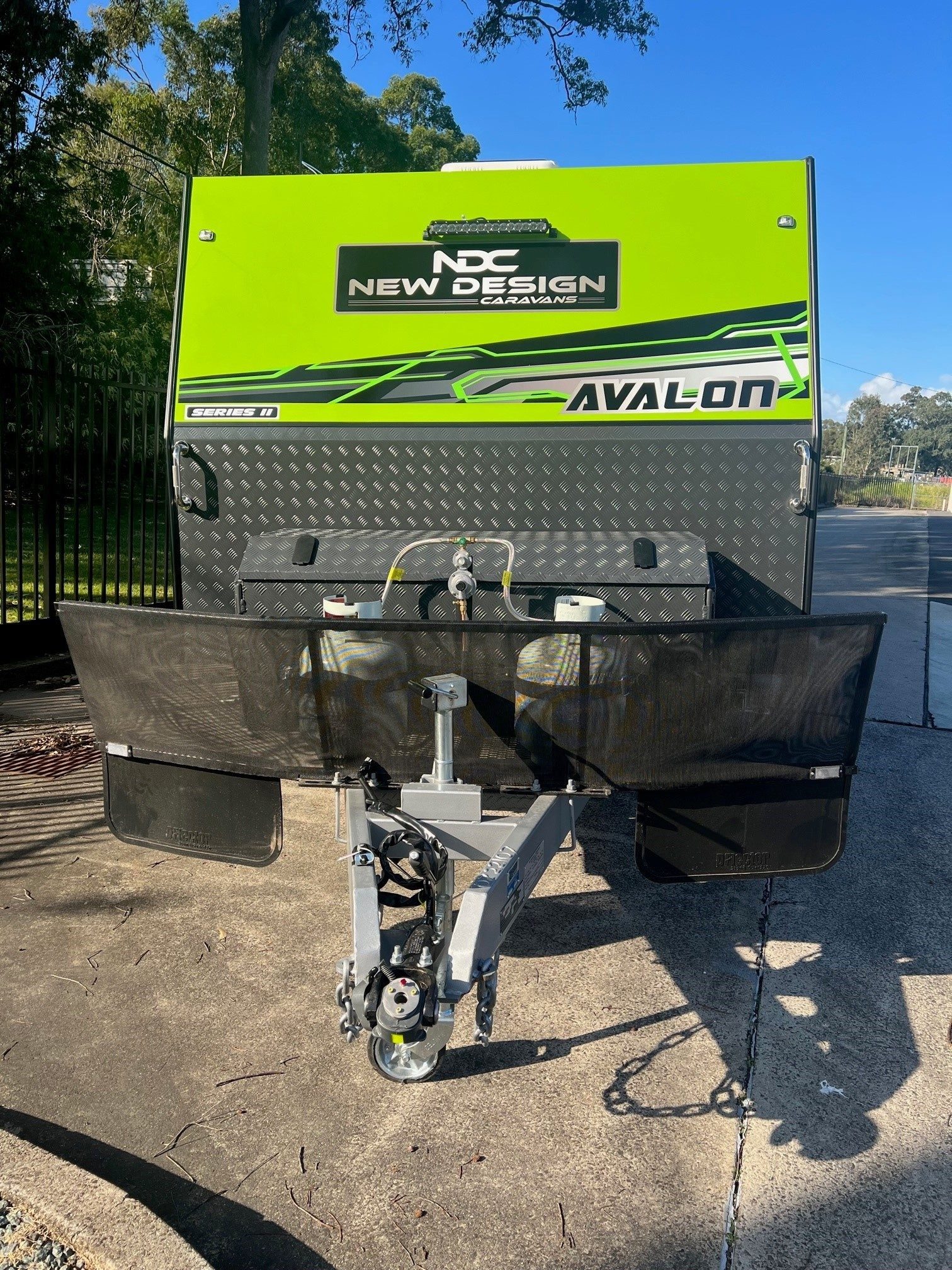 2023 New Design Caravan Avalon 20ft Off-Road With Flat Floor Caravan