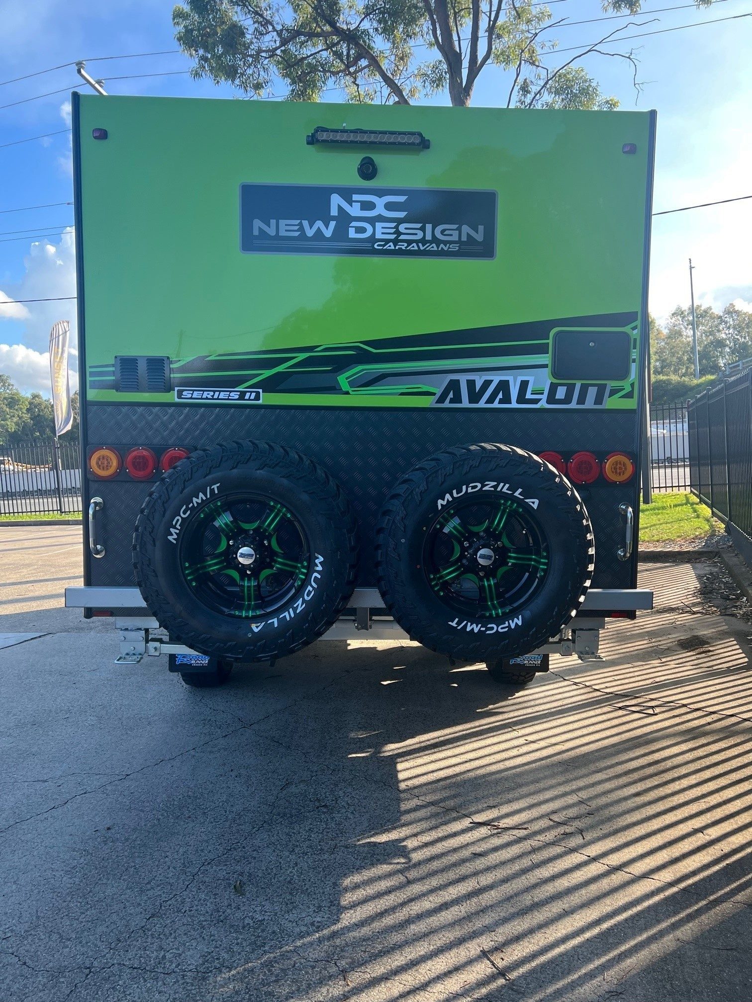 2023 New Design Caravan Avalon 20ft Off-Road With Flat Floor Caravan