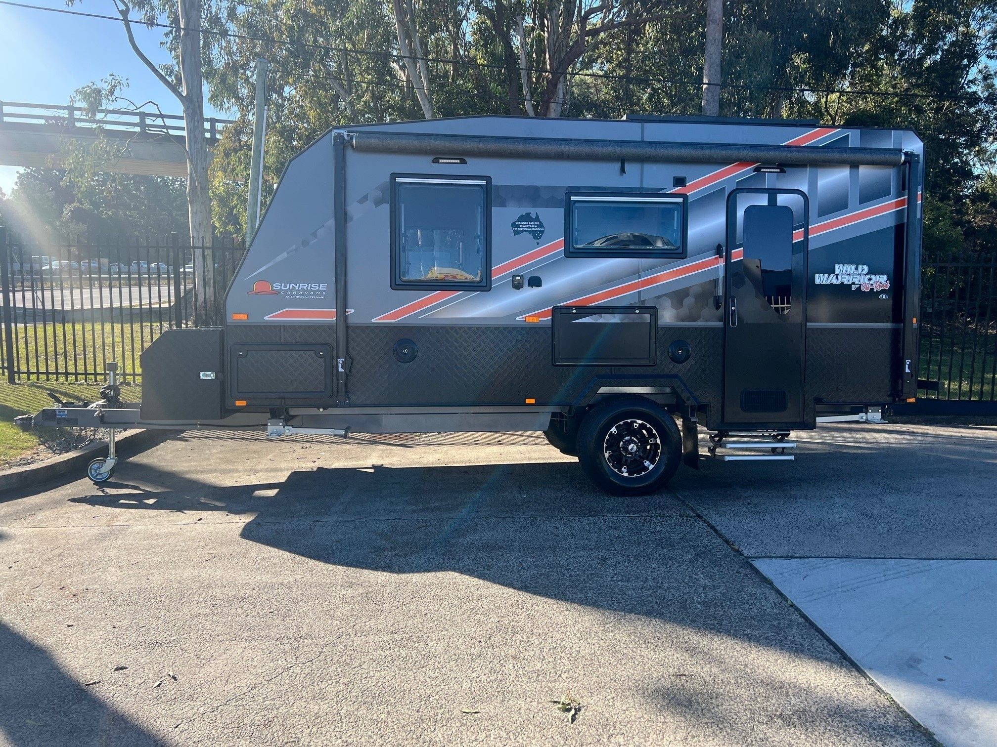 2025 Sunrise Wild Warrior 17ft Offroad Caravan