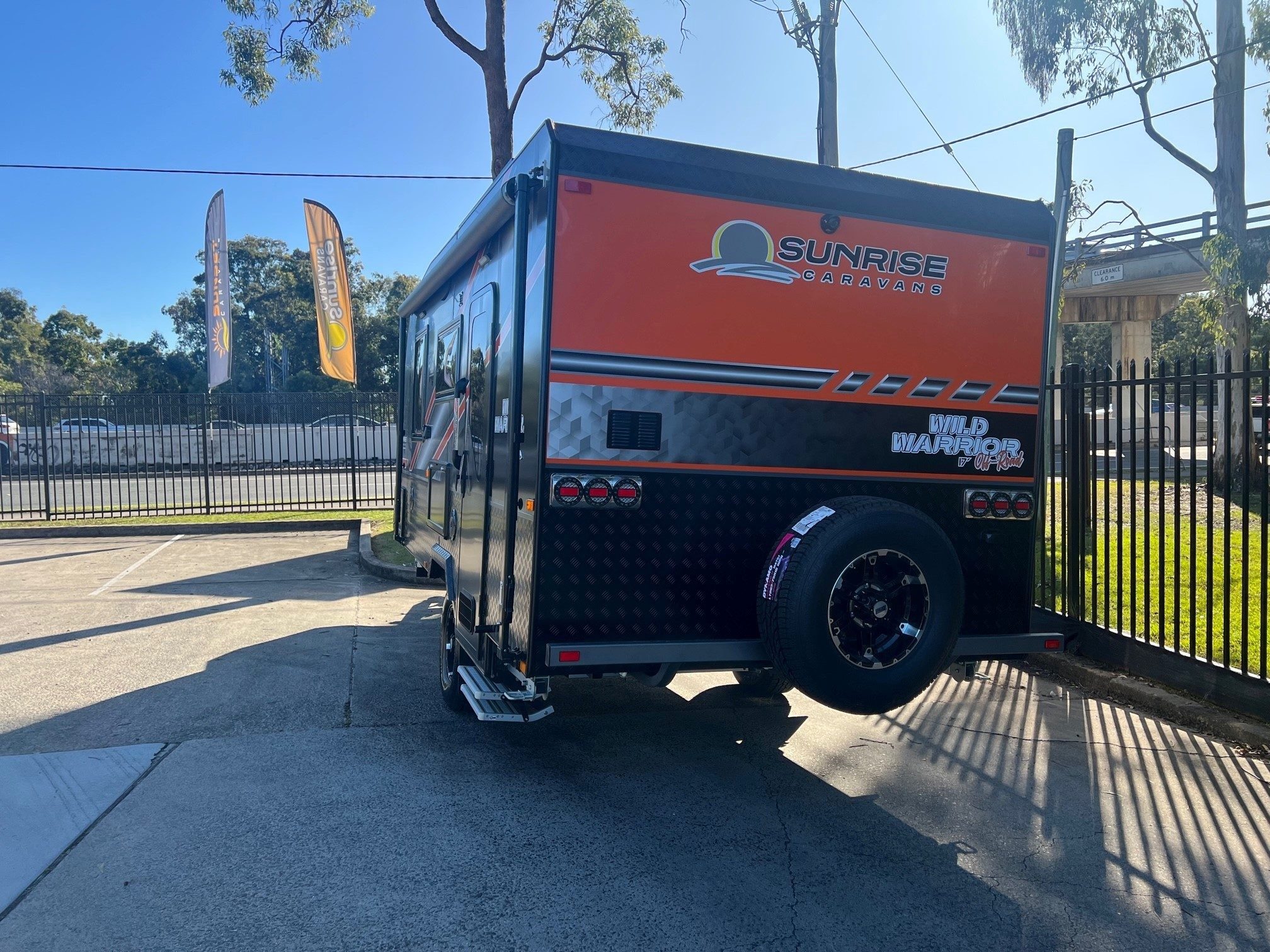 2025 Sunrise Wild Warrior 17ft Offroad Caravan