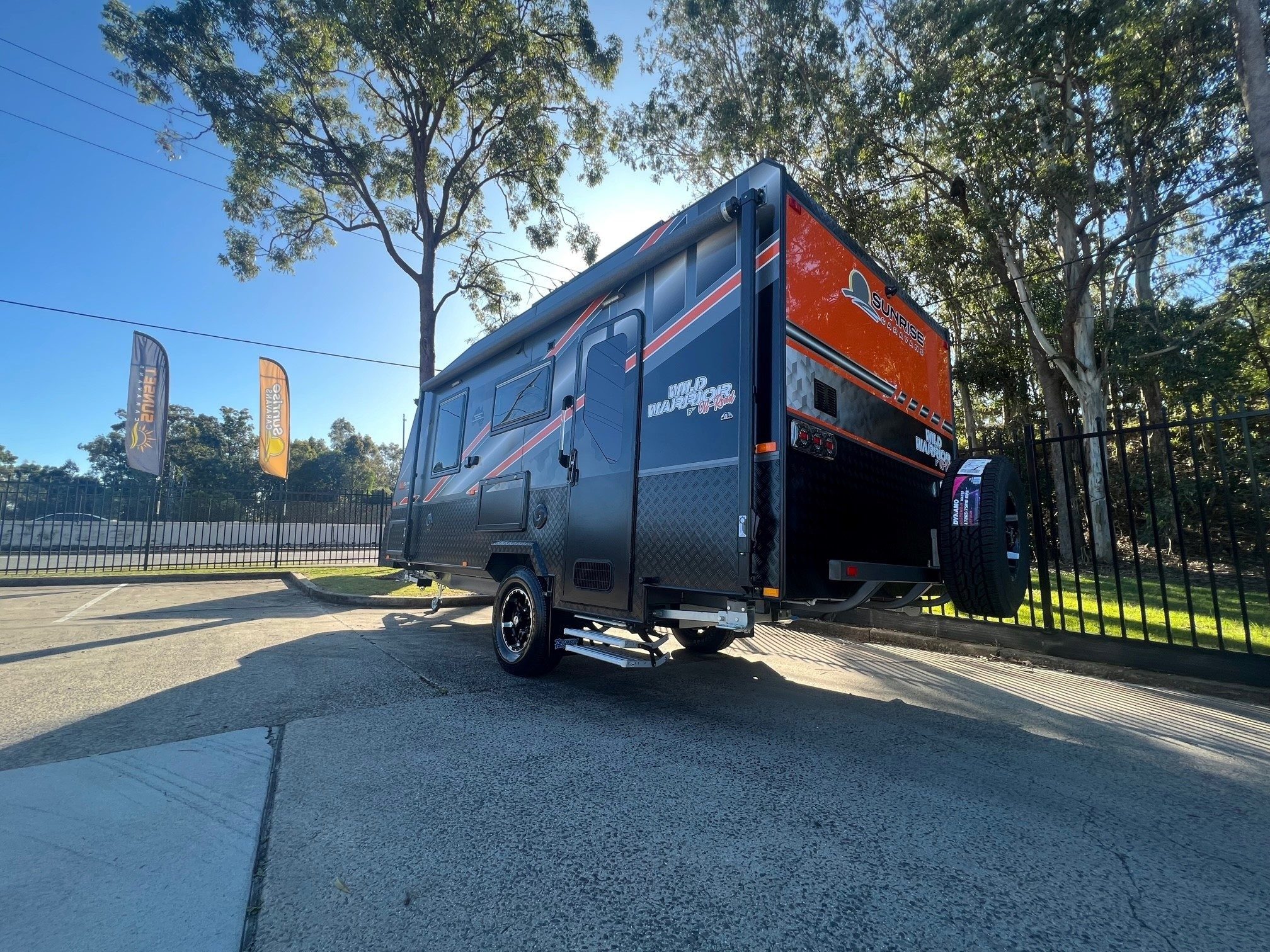 2025 Sunrise Wild Warrior 17ft Offroad Caravan
