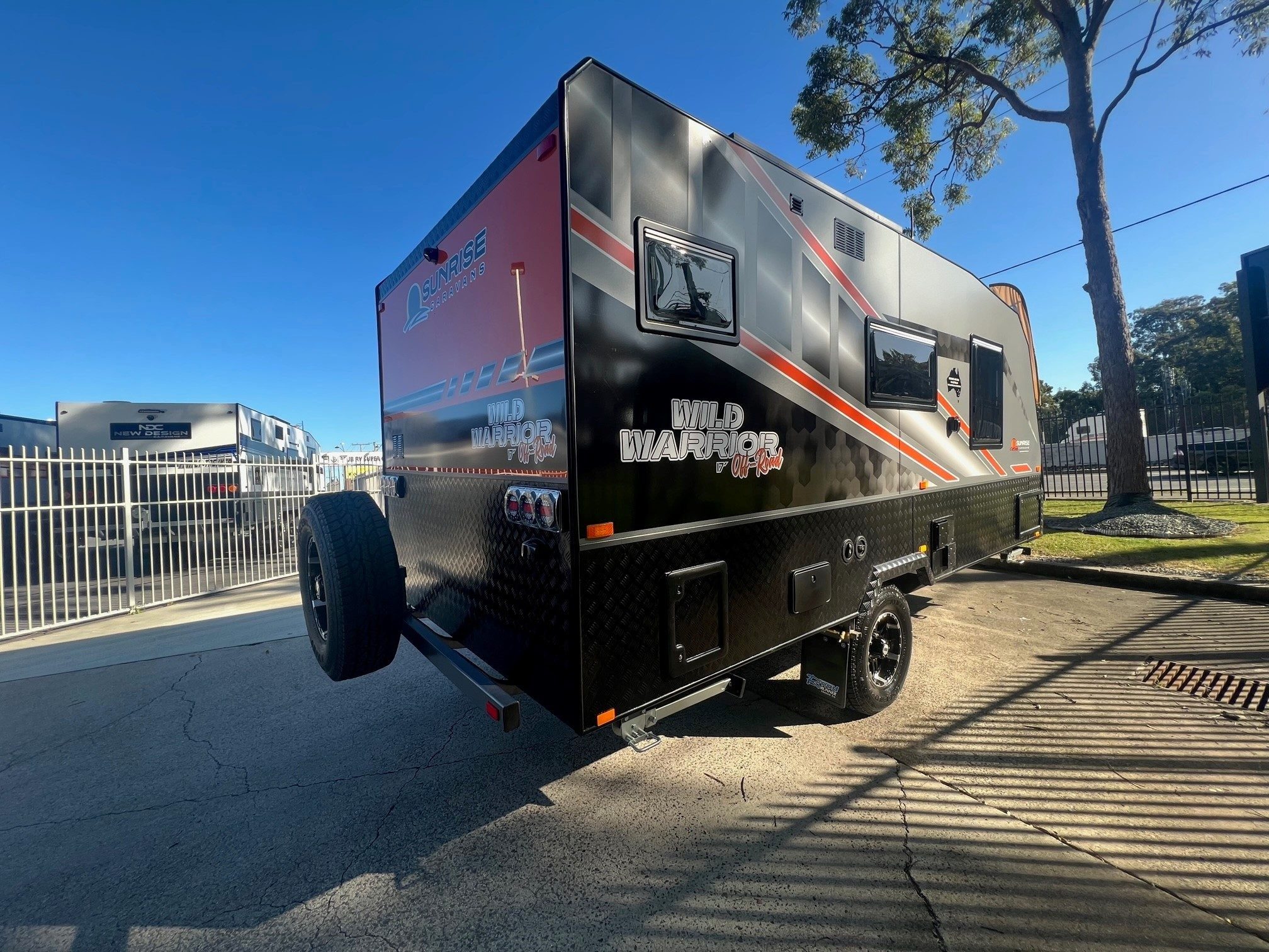 2025 Sunrise Wild Warrior 17ft Offroad Caravan