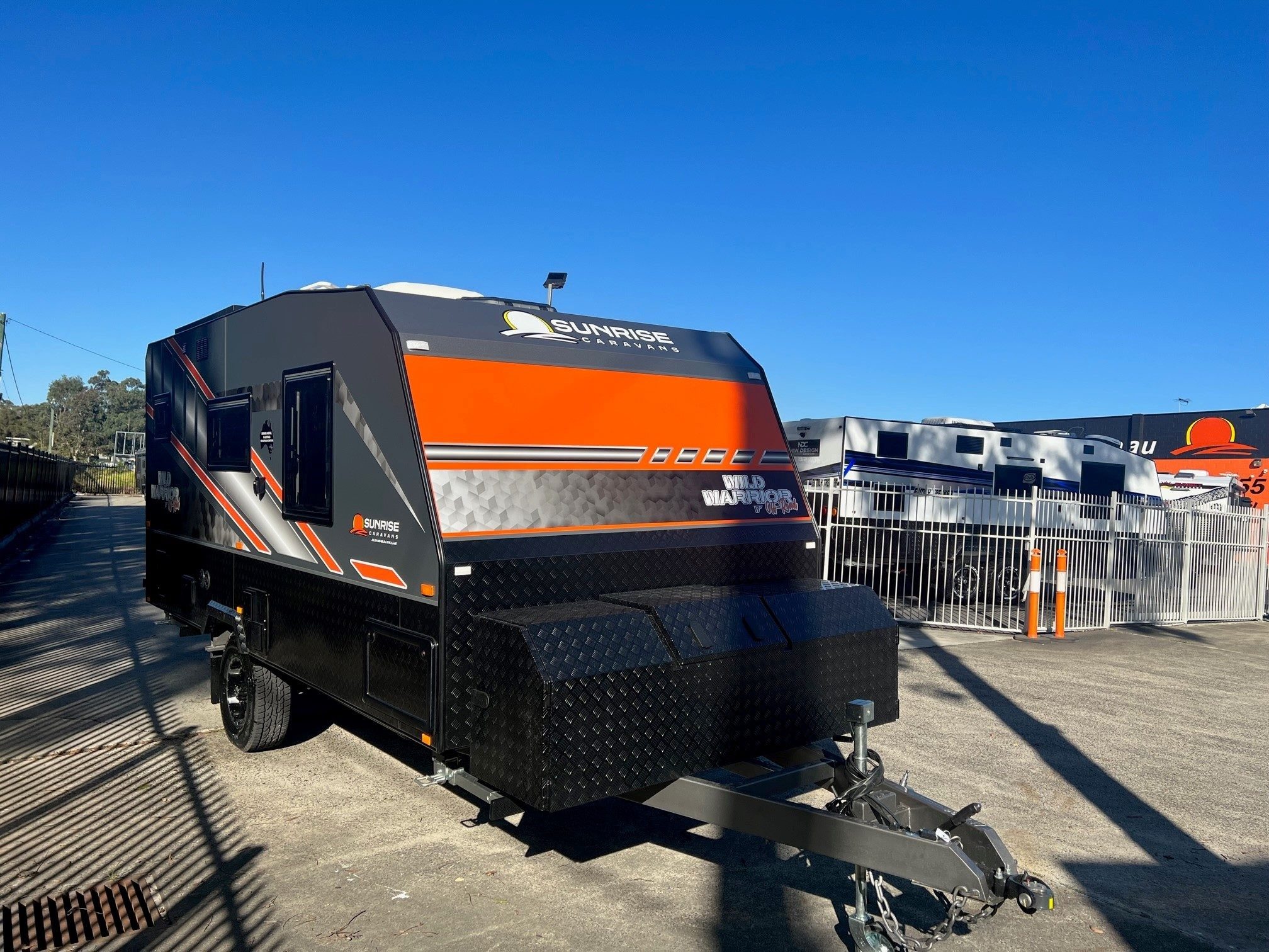 2025 Sunrise Wild Warrior 17ft Offroad Caravan