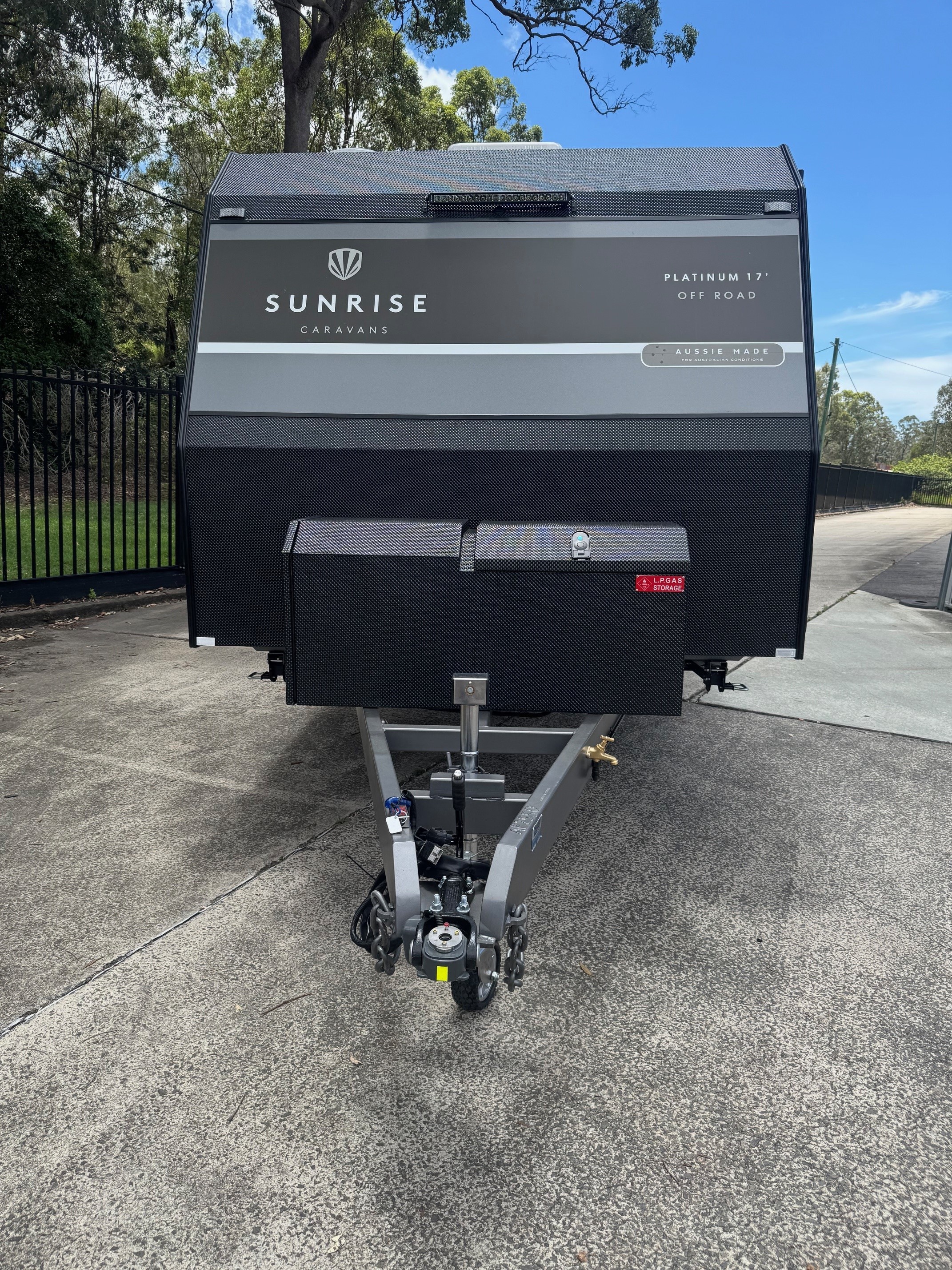 Sunrise Platinum 17ft Offroad Caravan Aluminium Frame