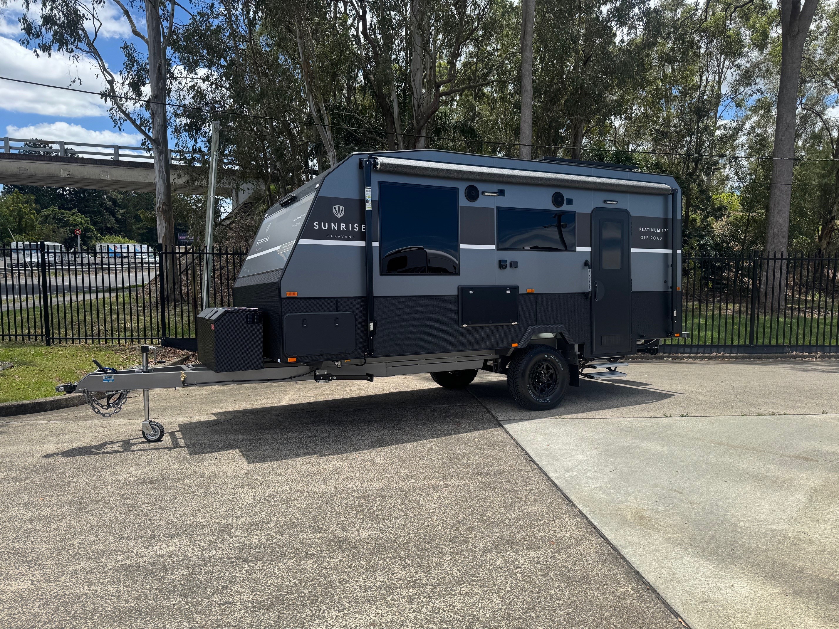 Sunrise Platinum 17ft Offroad Caravan Aluminium Frame