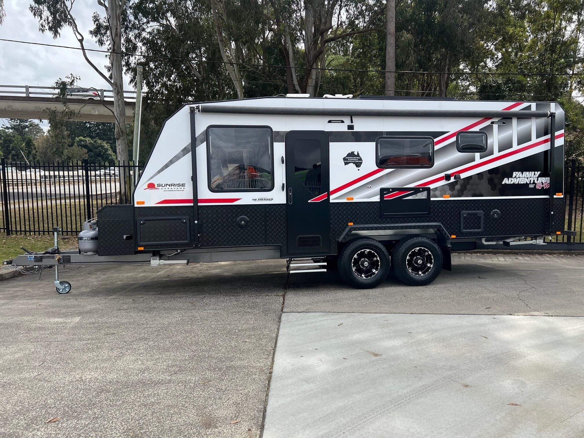 2025 21ft6 Sunrise Family Adventure Bunk Built With Aluminum Frame