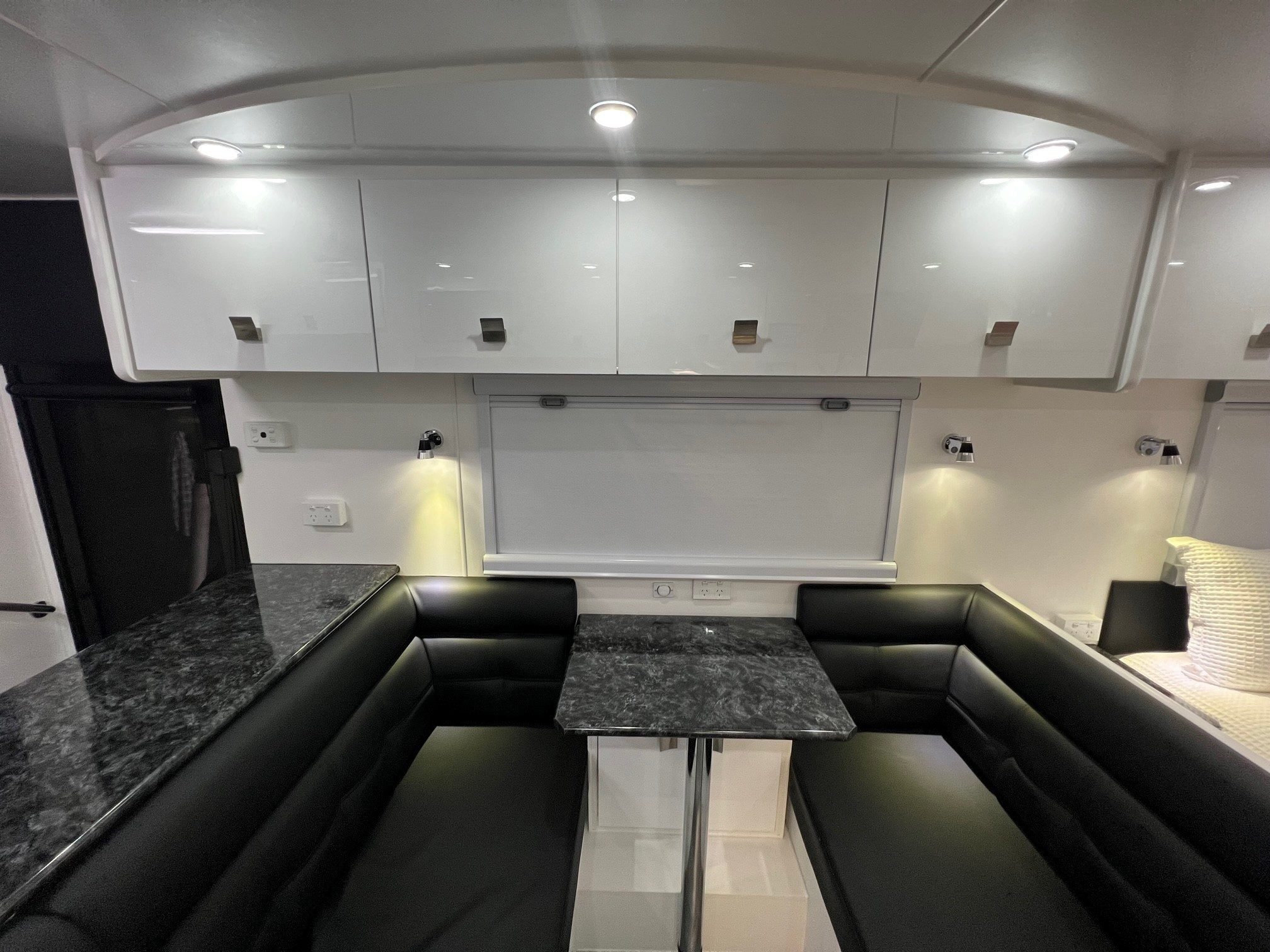 2025 23ft6 Aluminium Framed Sunrise La Maison All Wardrobes Across The Front Of Van