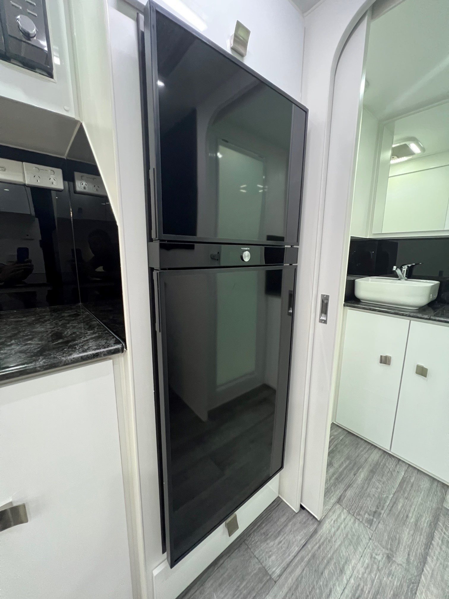 2025 23ft6 Aluminium Framed Sunrise La Maison All Wardrobes Across The Front Of Van