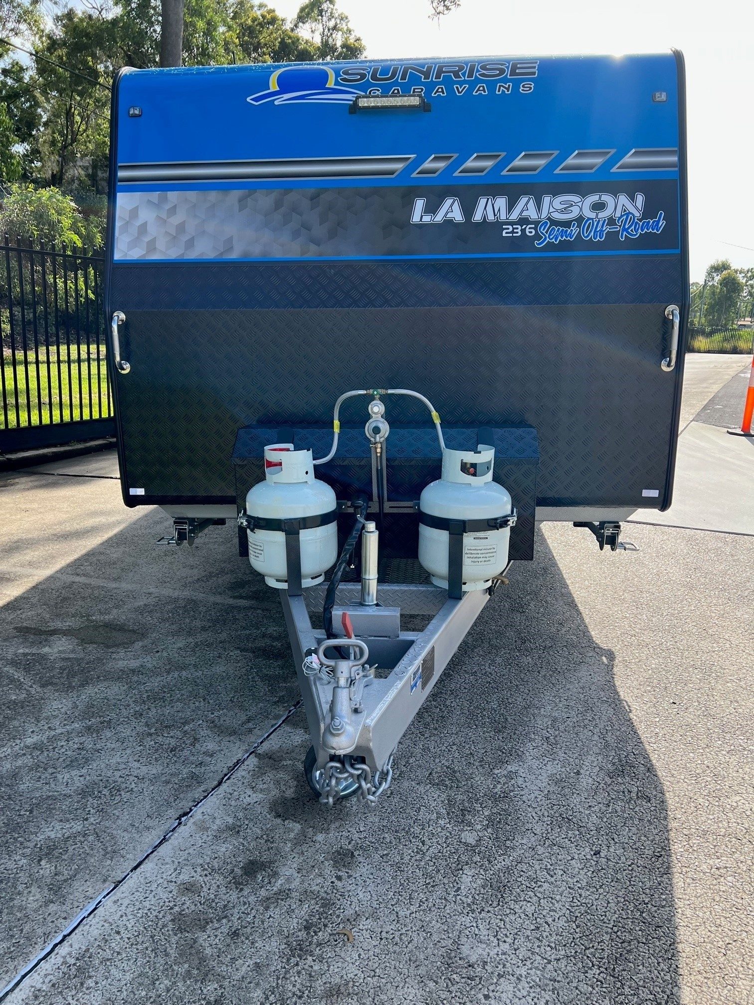 2025 23ft6 Aluminium Framed Sunrise La Maison All Wardrobes Across The Front Of Van