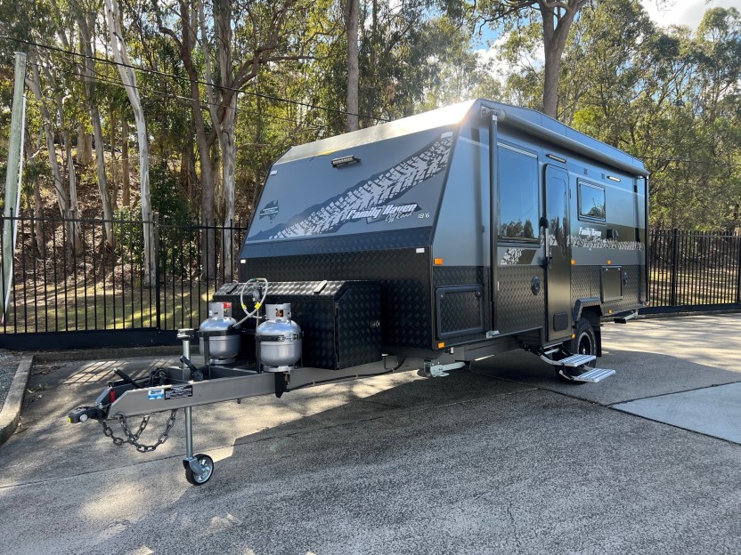 off road caravan with bunks for sale