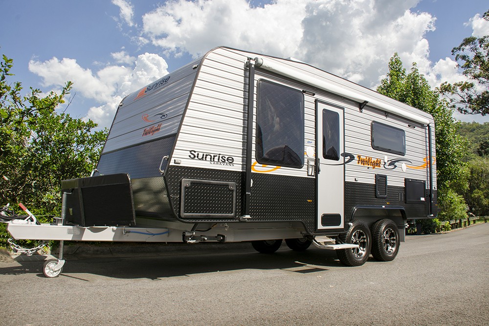 Sunrise Caravans Review Sunrise Twilight 19ft6 Offroad
